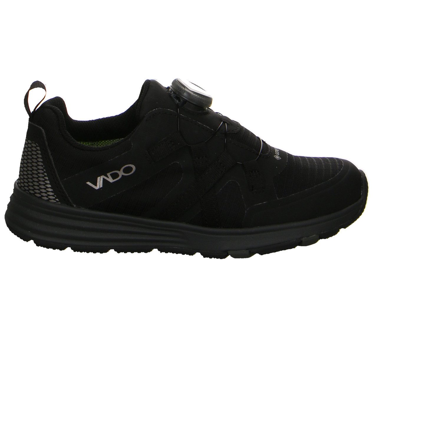 Vado Mike Lo Boa Gtx Synthetik Schnürhalbschuhe Junge schwarz Klettschuh
