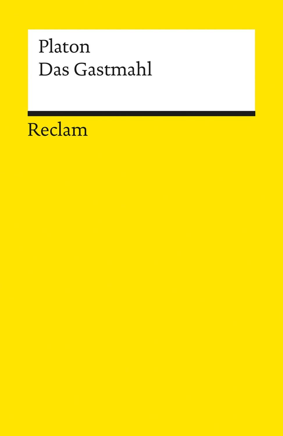 Das Gastmahl / Platon