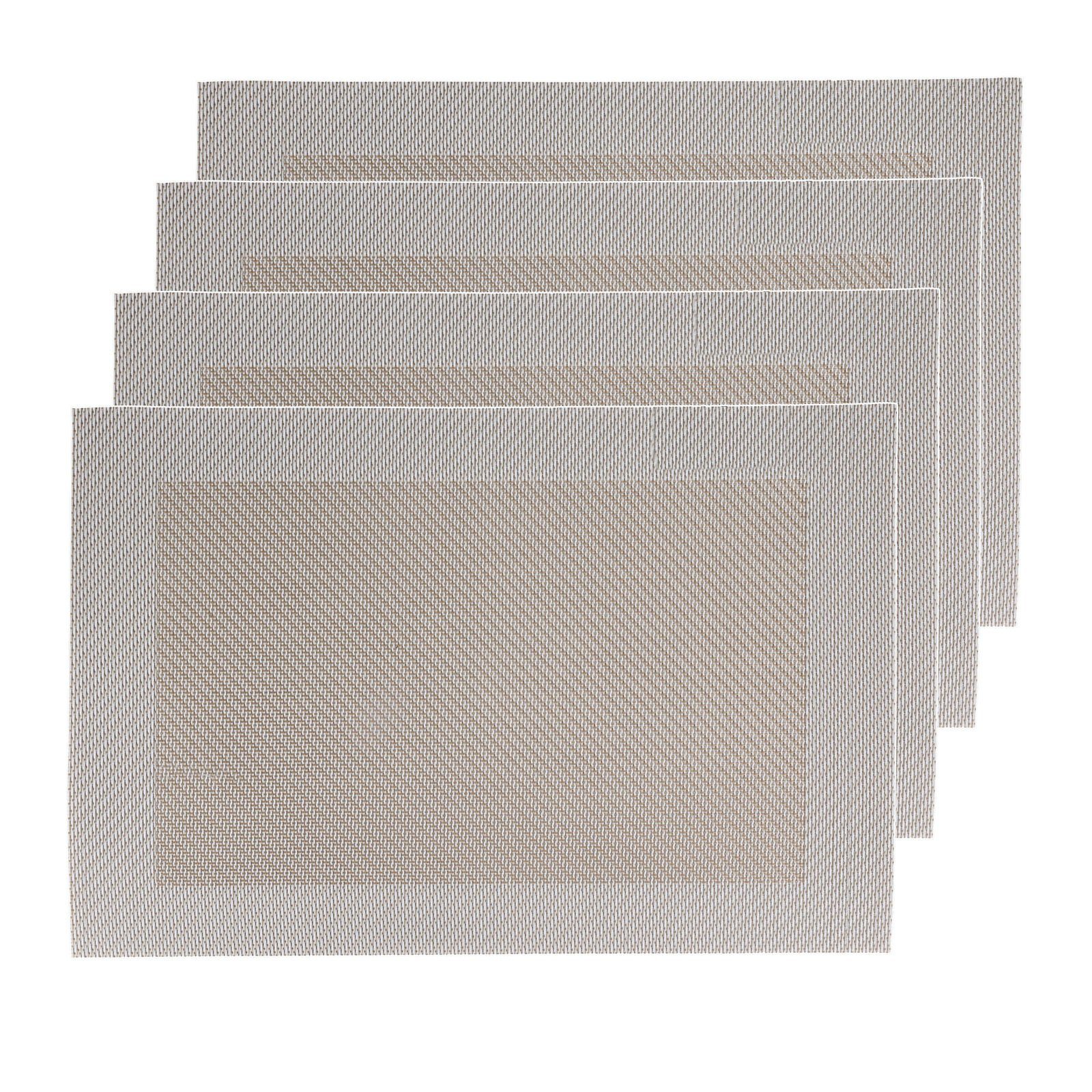 Neuetischkultur Platzset Platzset 4er Set, Creme/Beige günstig online kaufen