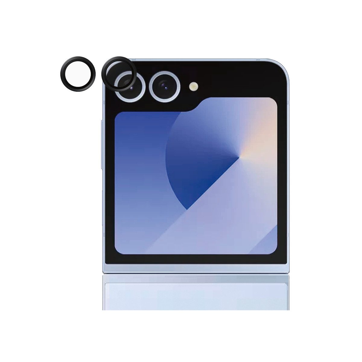 SAFE by PanzerGlass Kameraschutzglas Camera Lens Protection für Samsung Galaxy Z Flip6, Linsenschutzglas, Schutzfolie, Kameraschutz, kratz- & stoßfest