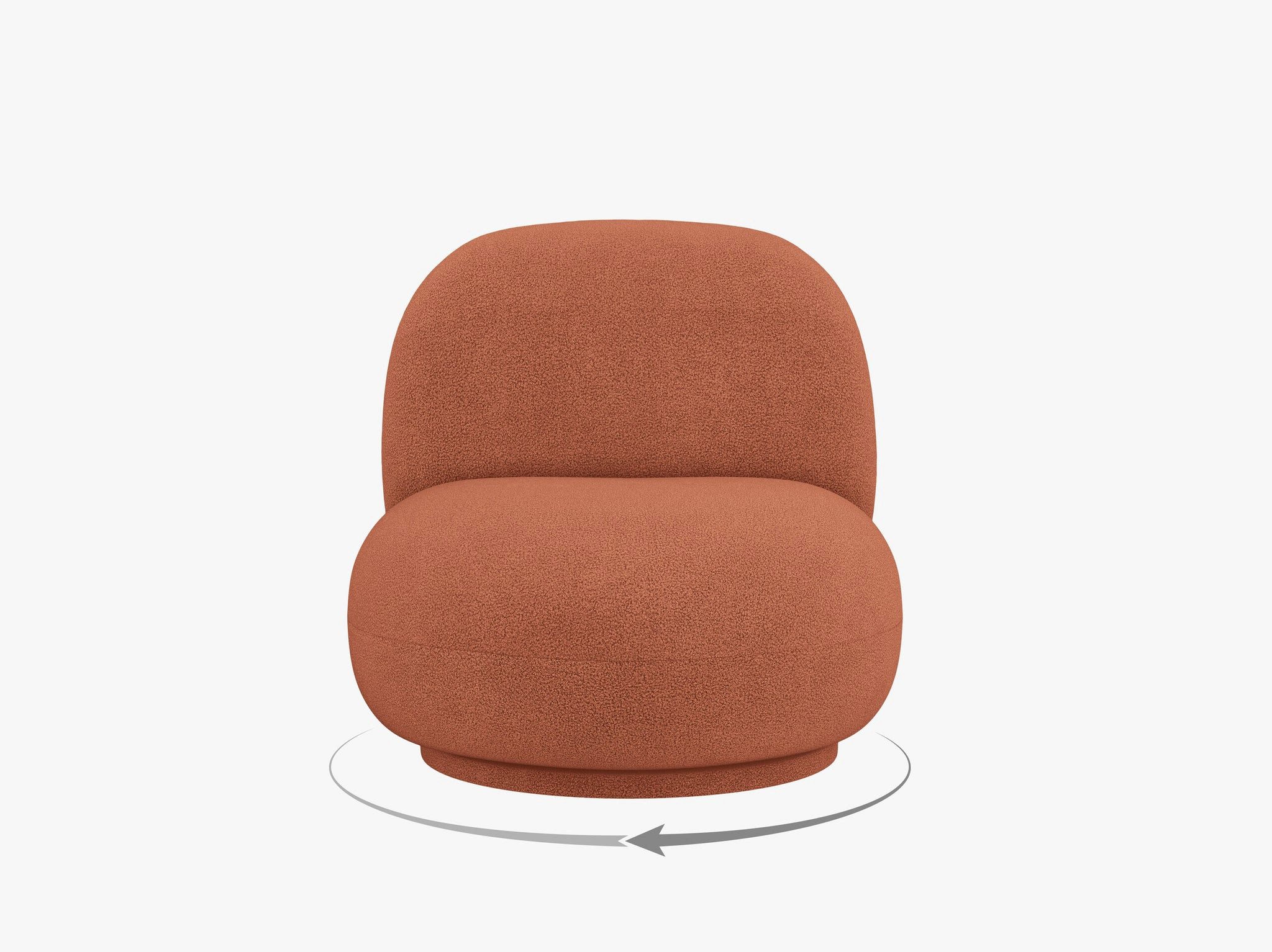 Micadoni Sessel Chuck, 360 Grad drehbar