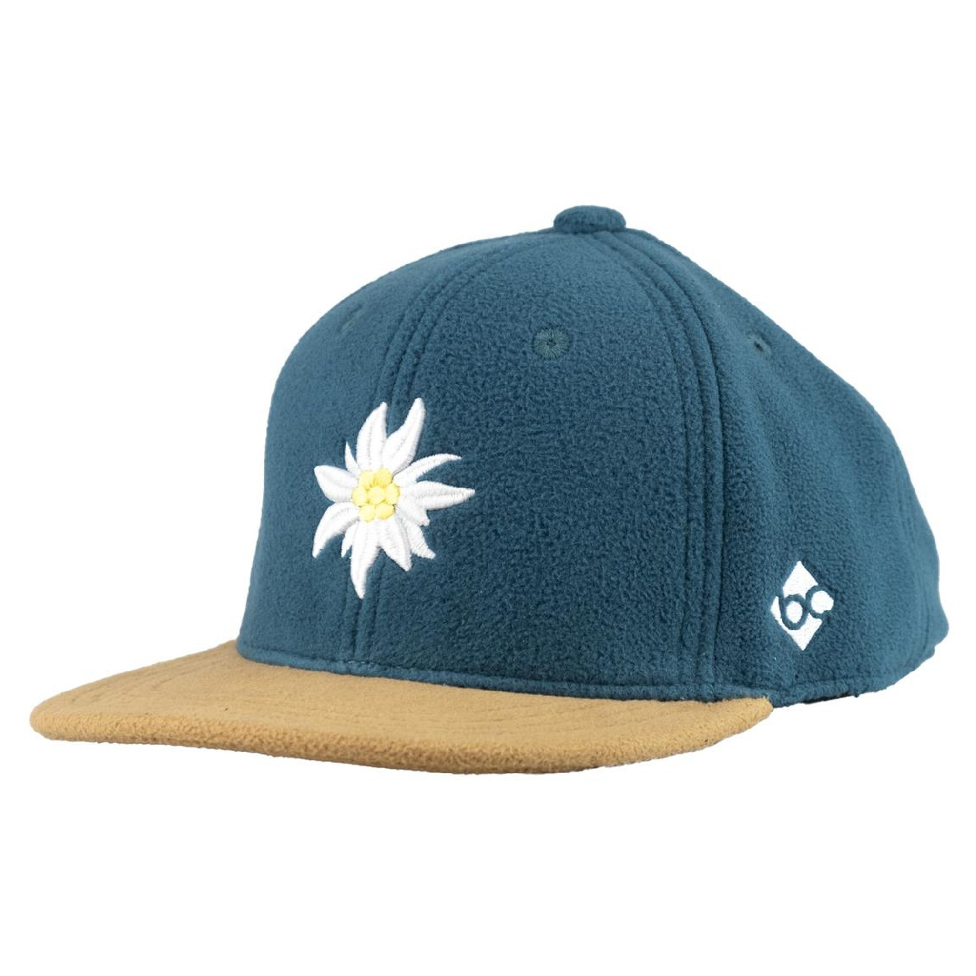 Bavarian Caps Snapback Cap Bavarian Caps "Edelweiß" - dunkelblau (Kinder Kappe) (Basecap, Basecap, Snapback Cap)