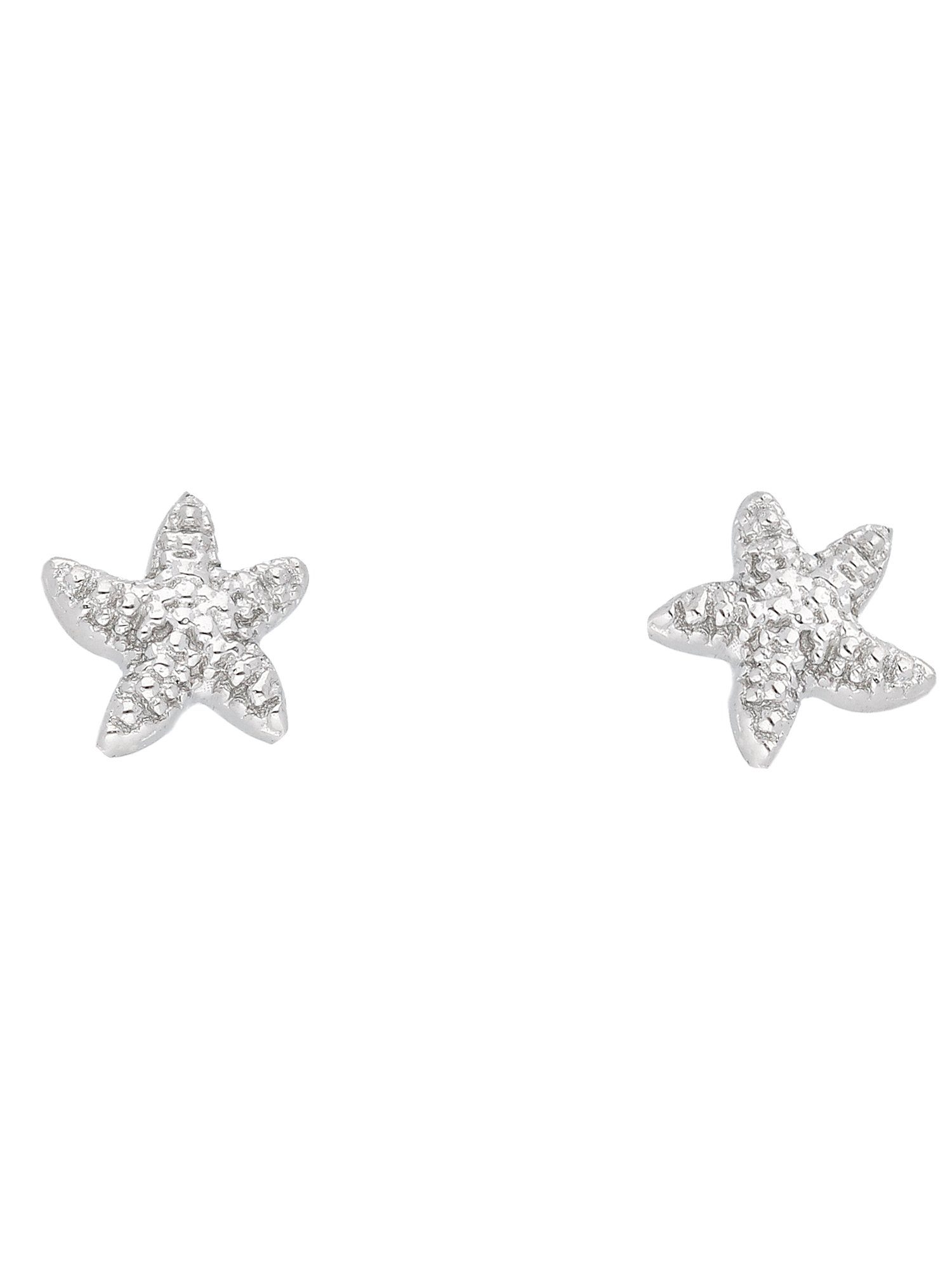 Adelia´s Paar Ohrhänger 925 Silber Ohrringe Ohrstecker Seestern,  Silberschmuck für Damen, Schmuck vom Hersteller mit 70 jähriger Tradition