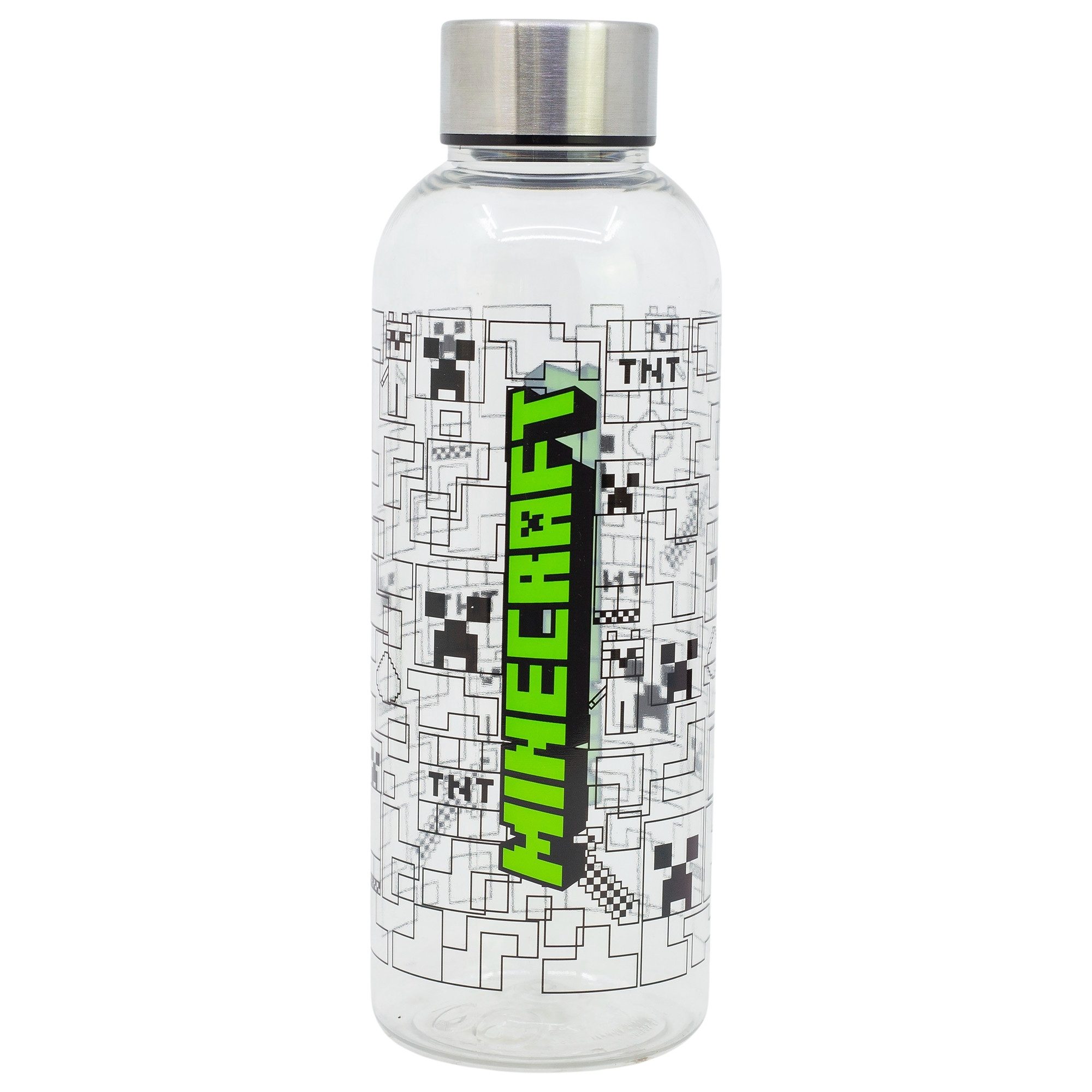 Minecraft Trinkflasche Minecraft Gamer Creeper Wasserflasche Trinkflasche Flasche XL 850 ml