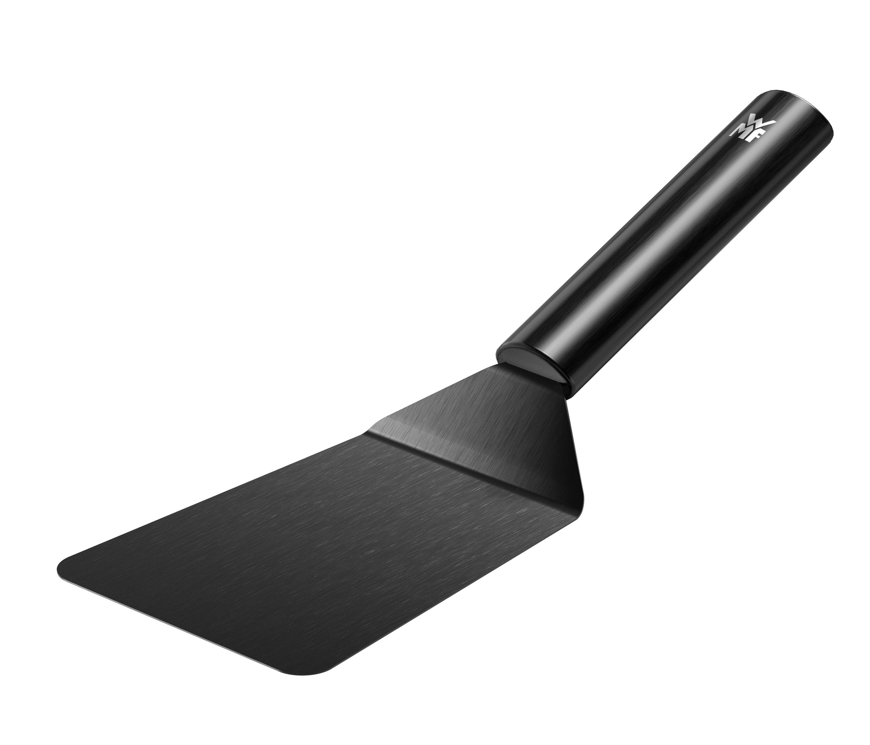 WMF Grillbesteck-Set Grillwender für Plancha, Länge 29 cm, Edelstahl, schwarz, rostfreier und stabiler Grillwender in moderner Optik