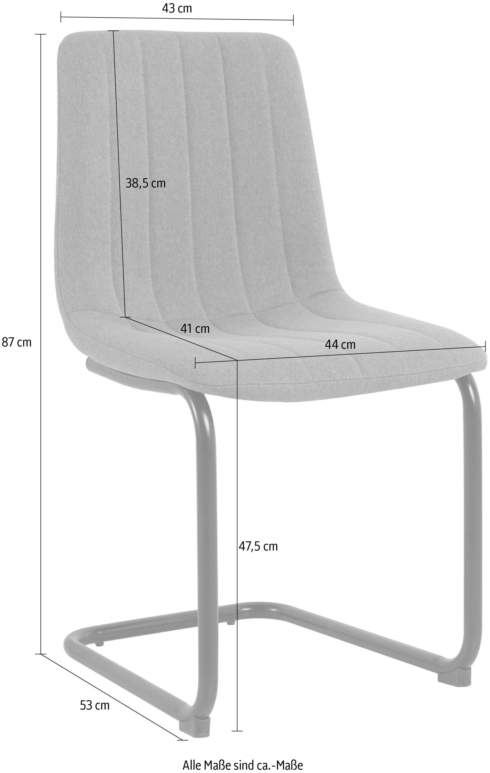 INOSIGN Freischwinger (Set, 2 St), mit Freischwingergestell