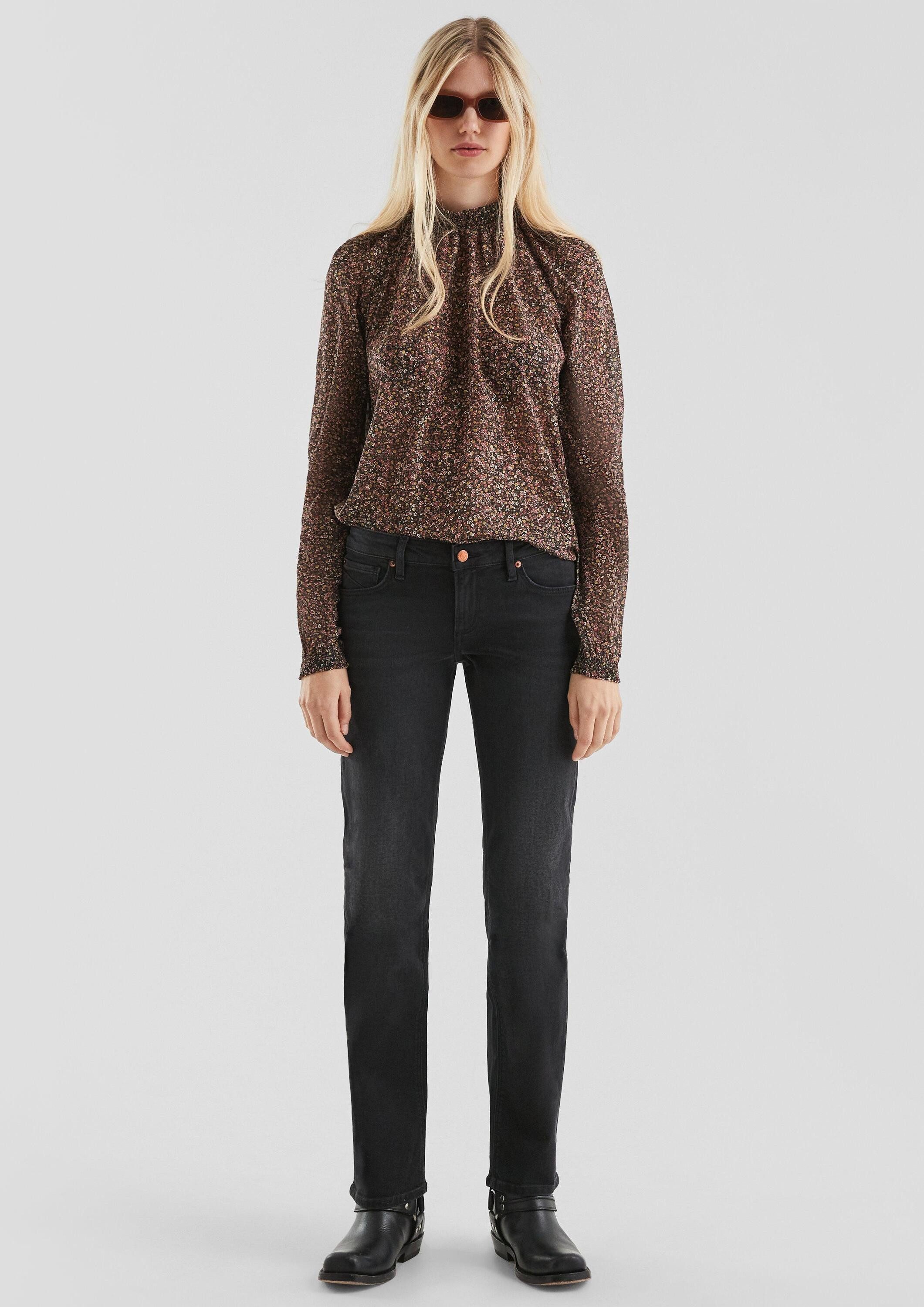 QS Regular-fit-Jeans Jeans-Hose CATIE Jeans Catie/Mid Rise/Straight Leg