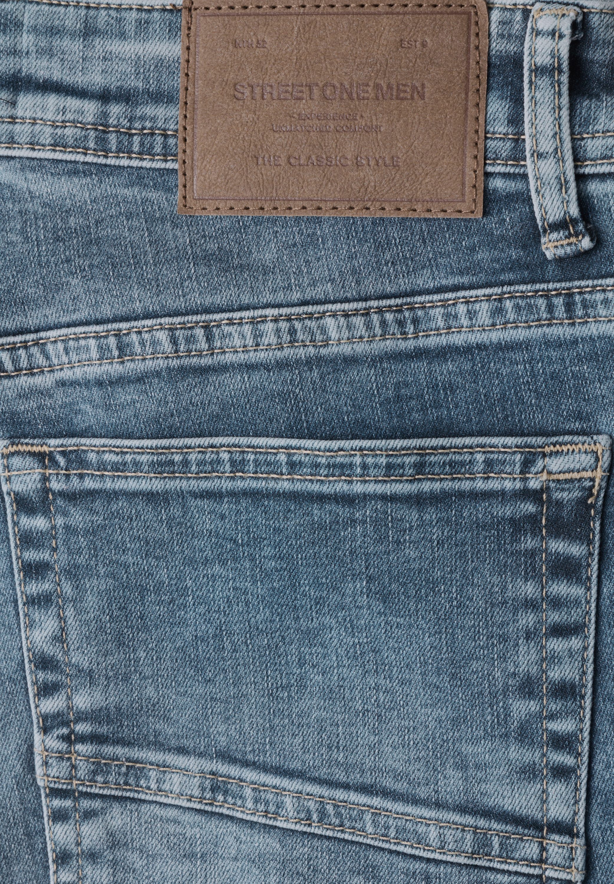 STREET ONE MEN Regular-fit-Jeans 5-Pocket-Style – Bild 3 von 5