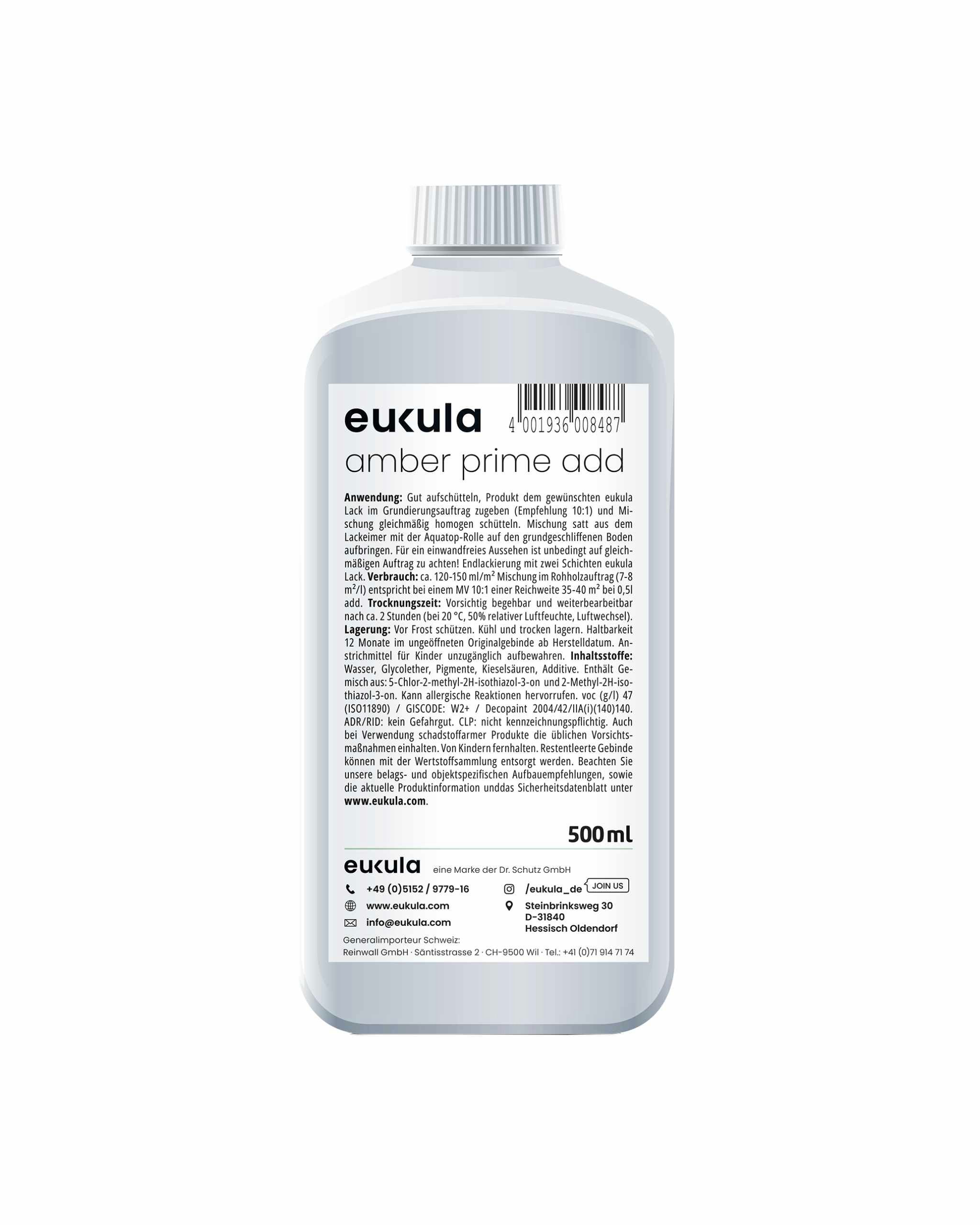 Eukula Eukula Amber Prime Add, 500ml Holzpflegeöl