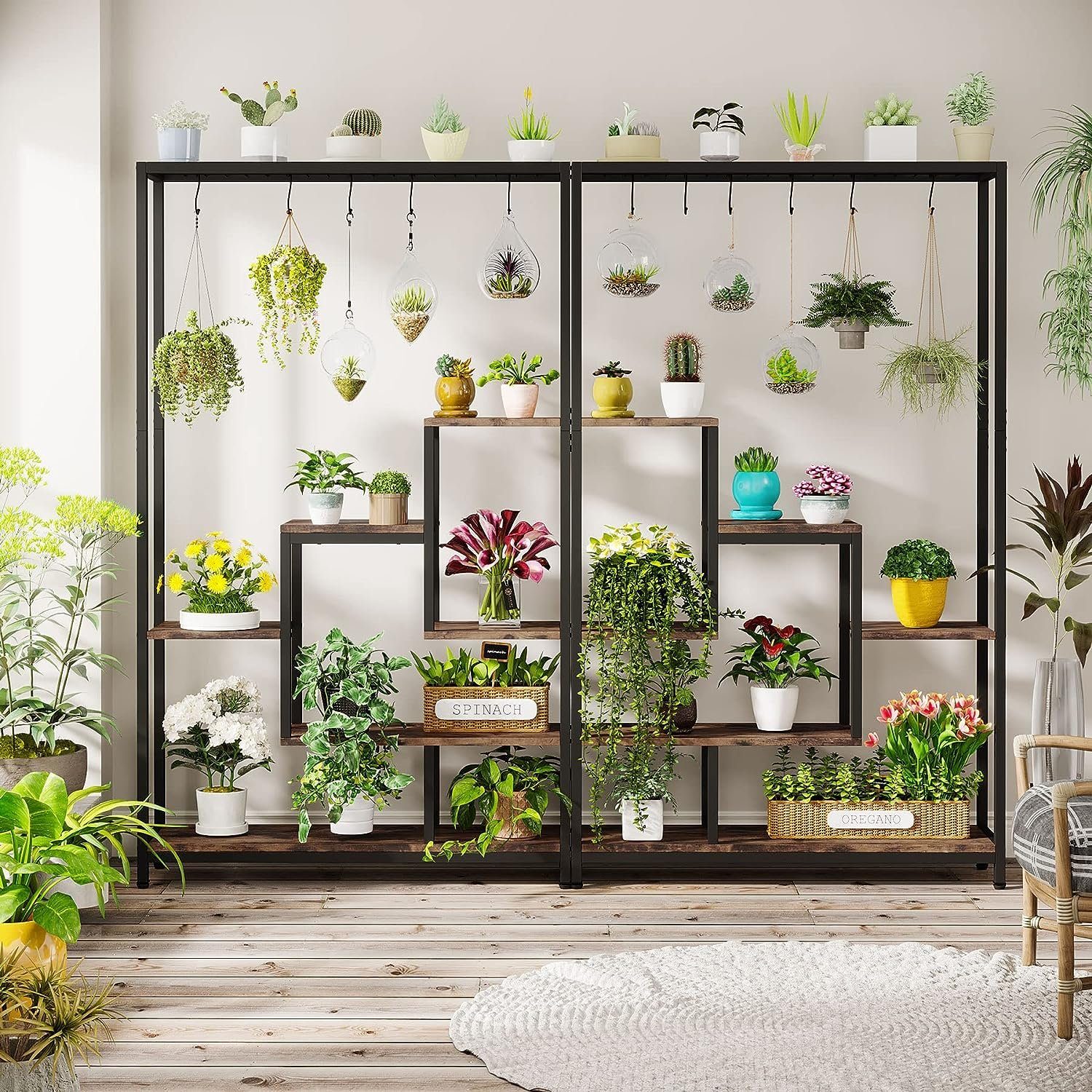 Tribesigns Blumenständer 5 Ebenen Pflanzenregal mit günstig online kaufen