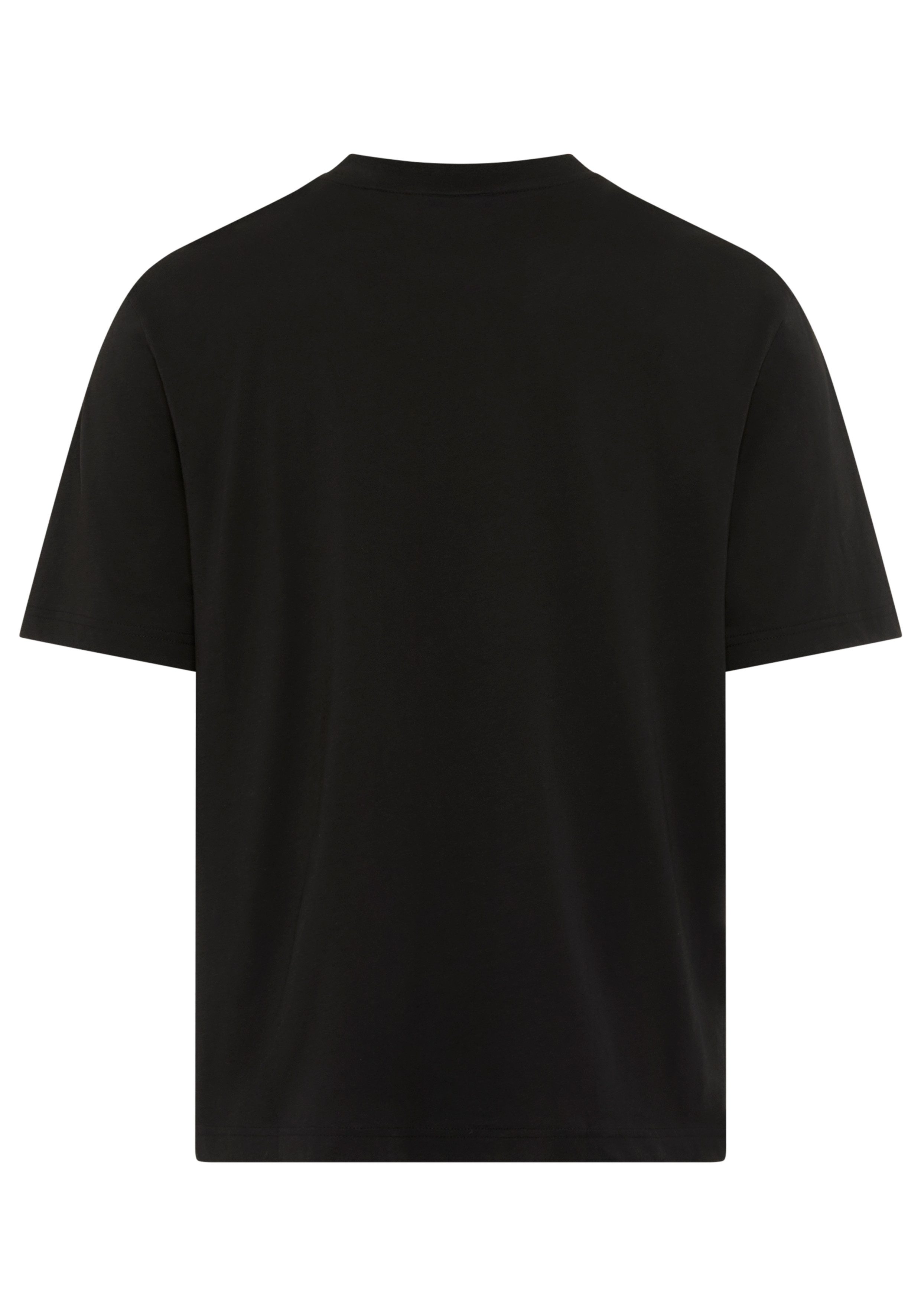 HUGO Blue T-Shirt Regula Fit, Rundhalsausschnitt, Logoprint, reine Baumwoll günstig online kaufen