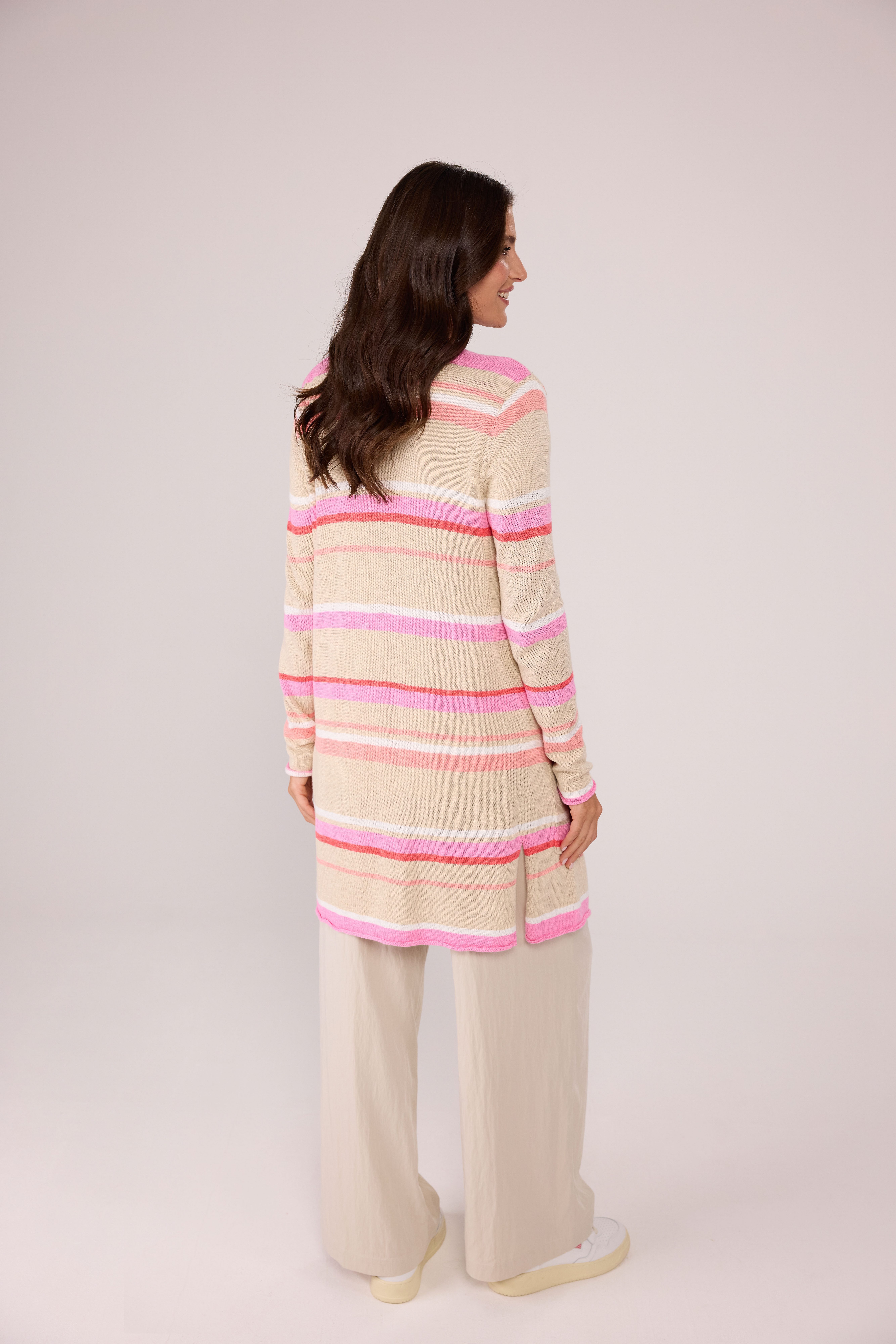 Lieblingsstück Longstrickjacke SinaL mit allover Streifendessin günstig online kaufen