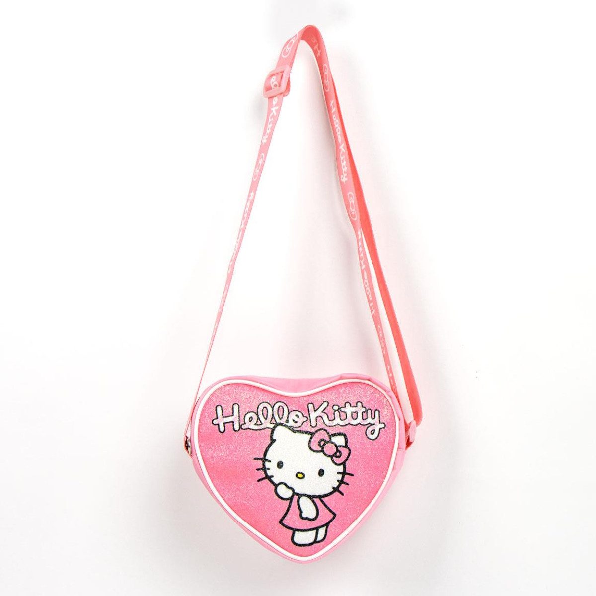 Cerda Handtasche Hello Kitty Herzform 15 cm Sanrio Tasche für Mädchen