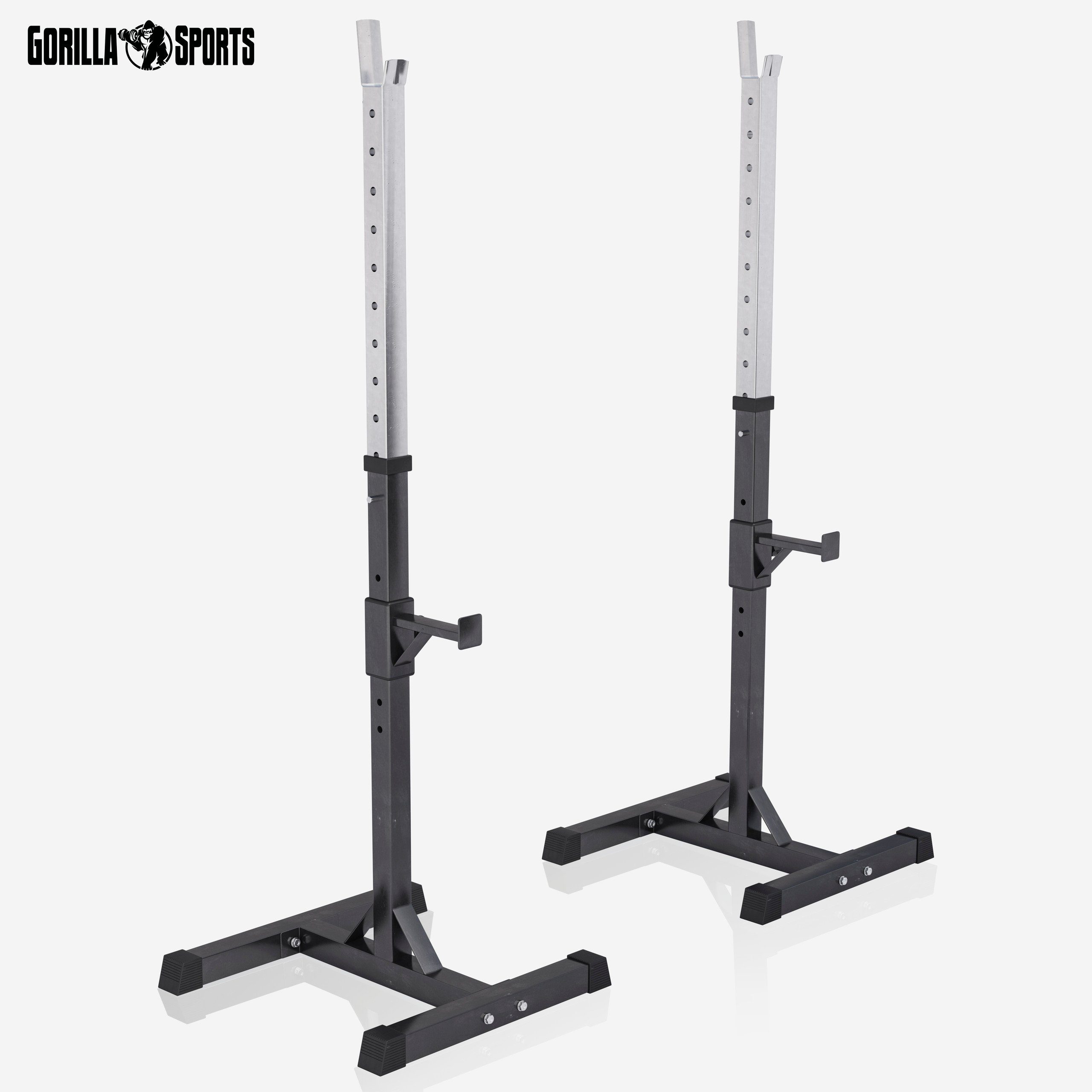 GORILLA SPORTS Hantelbank 100kg Gewichten, Verstellbar - Kraftstation, Hantelset, Trainingsbank, (1-tlg)