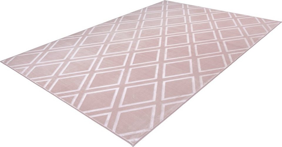 Teppich Monroe 300, Arte Espina, rechteckig, Höhe: 7 mm, besonders weich  durch Microfaser, Wohnzimmer