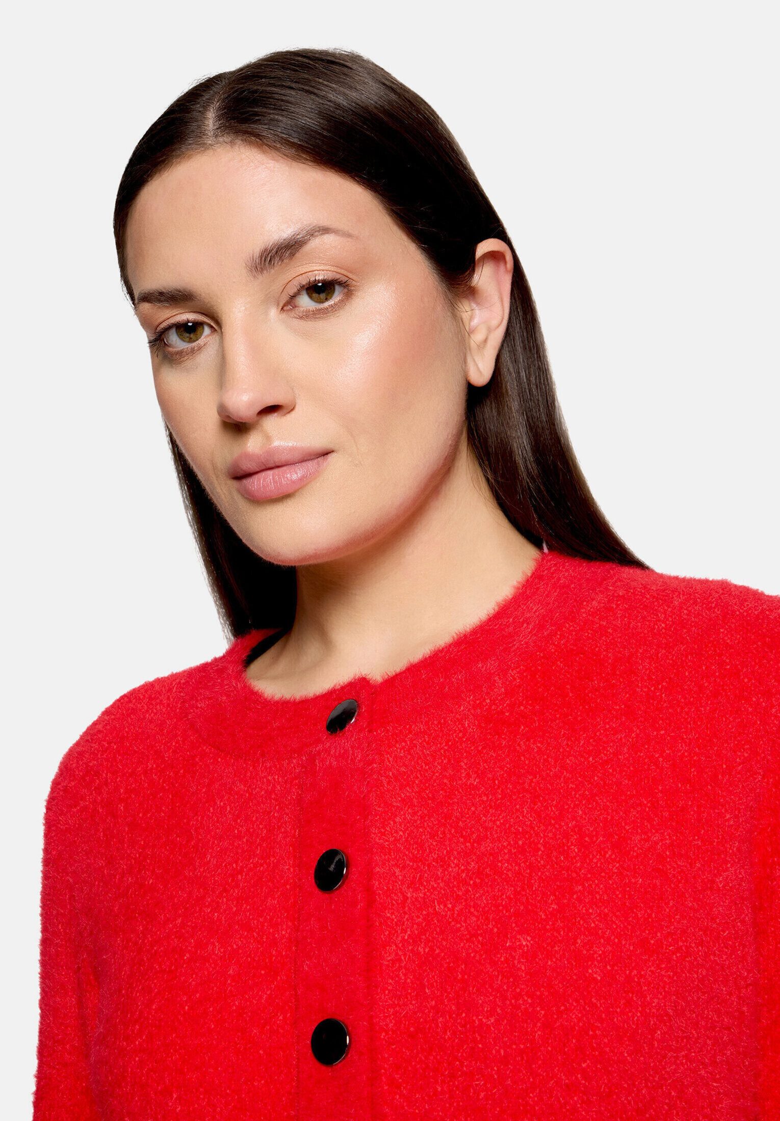 Betty Barclay Strickjacke Damen mit aufgesetzten Taschen (1-tlg)