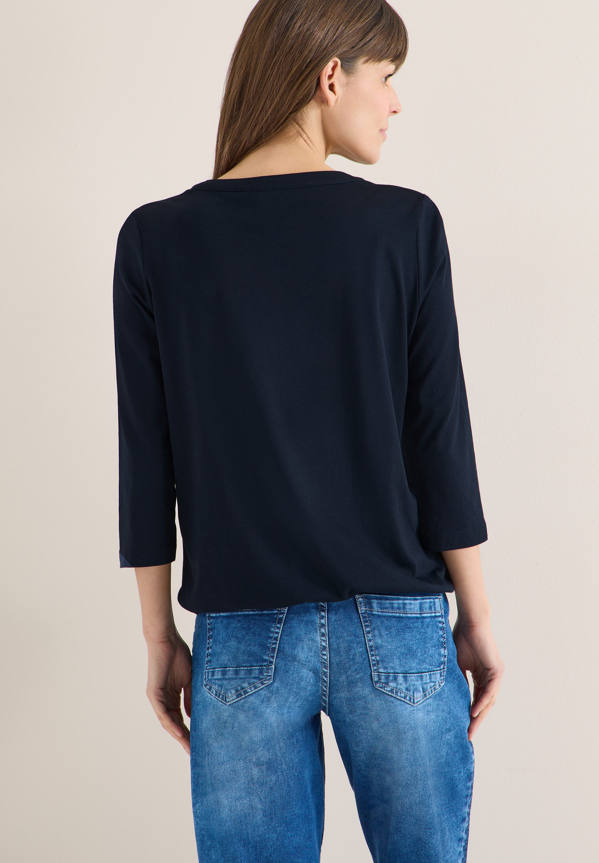 CECIL 3/4-Arm-Shirt im Tunika-Look