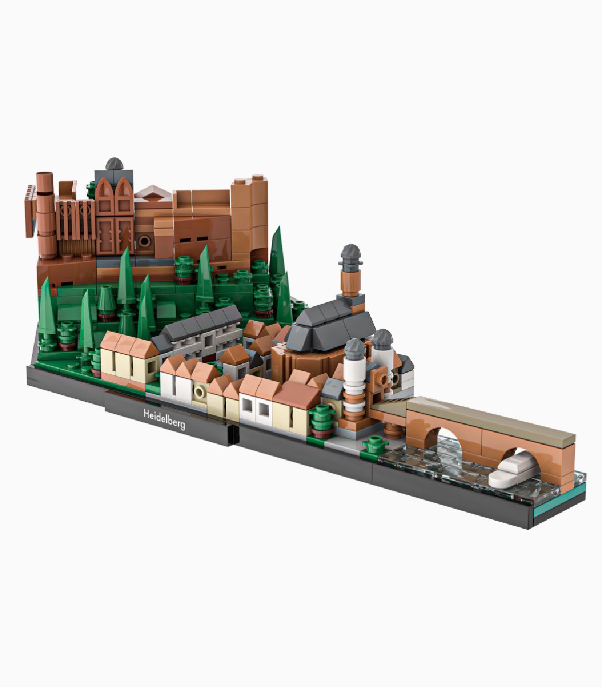 BRYX Heidelberg Skyline Konstruktionsspielsteine, (566 St)