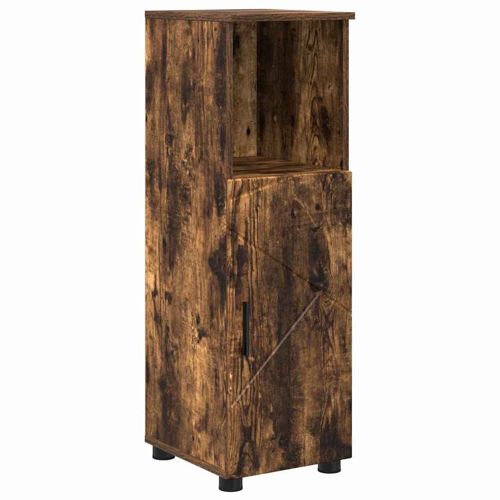 vidaXL Badezimmerspiegelschrank Badezimmer Schrank Räuchereiche 30 günstig online kaufen