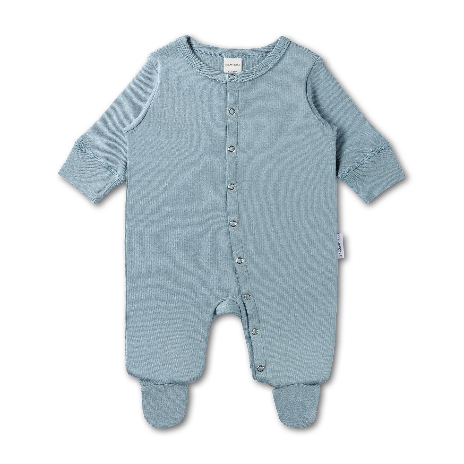 Hofbrucker seit 1948 Schlafanzug Baby Schlafanzug MINA Taubenblau