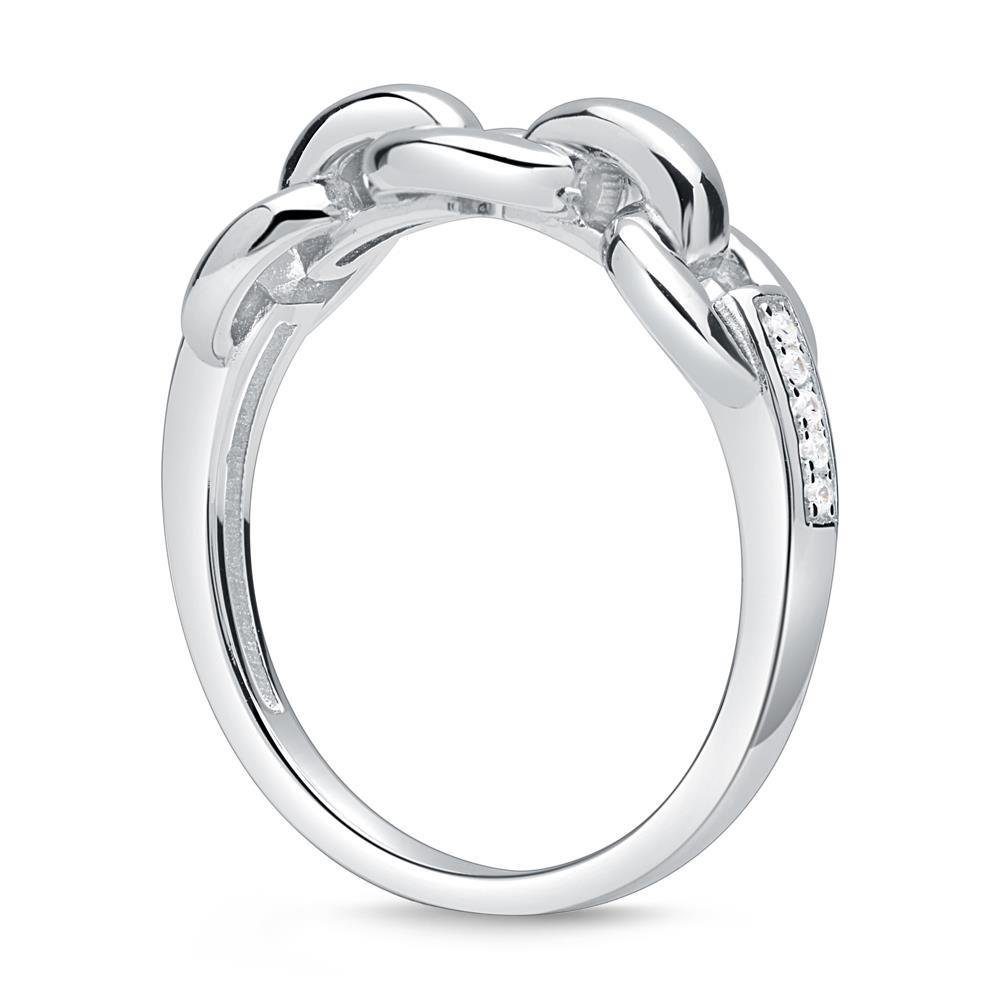 Unique Silberring Kettenring 925er silbe...