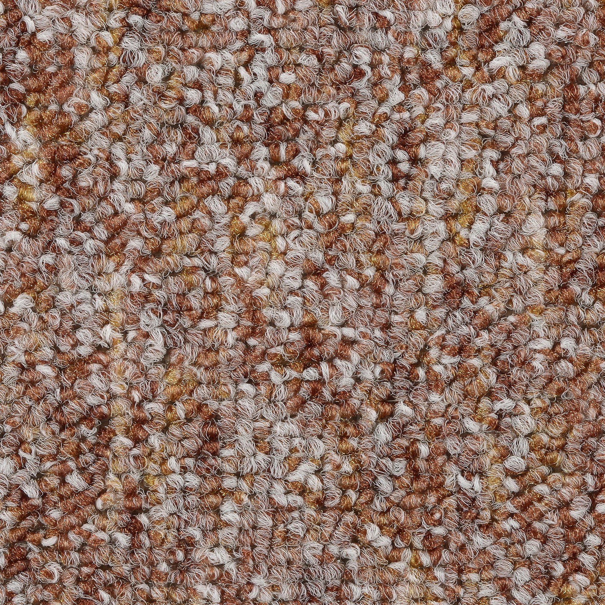 Teppichboden Schlingenteppich Heilbronn, Bodenmeister, rechteckig, Höhe: 7,2 mm, Wohnzimmer, Kinderzimmer, Schlafzimmer, Breite 200/300/400/500 cm rot terra