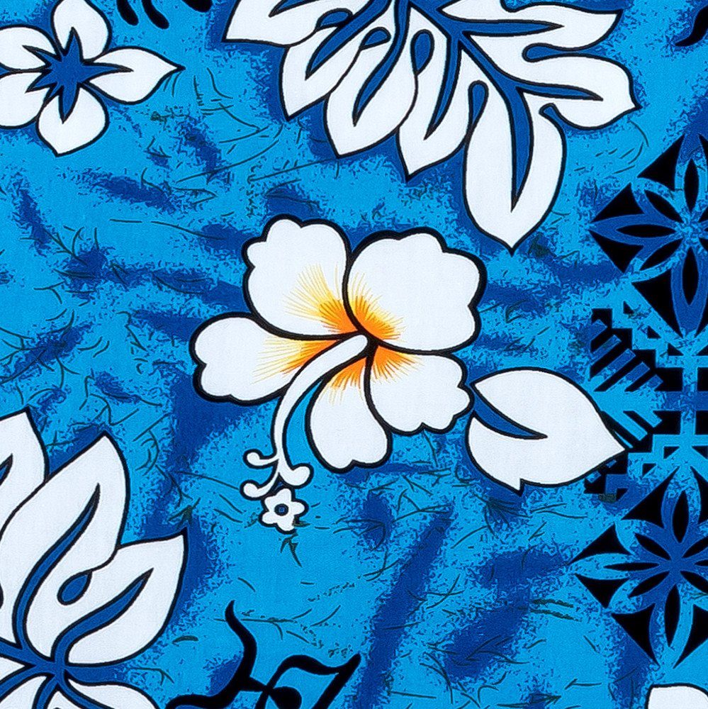 Hawaiihemdshop.de Hawaiihemd Hawaii Hemd Herren Baumwolle Kurzarm Hawaiihemd mit Blüten