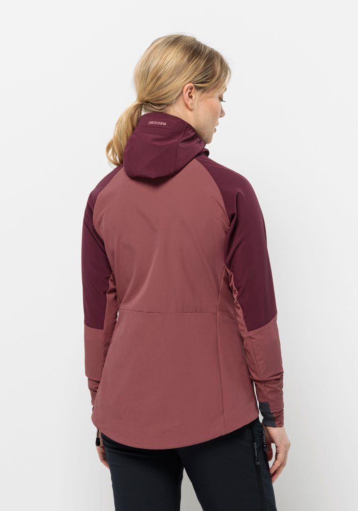 Jack Wolfskin Softshelljacke ALPSPITZE HOODY W günstig online kaufen