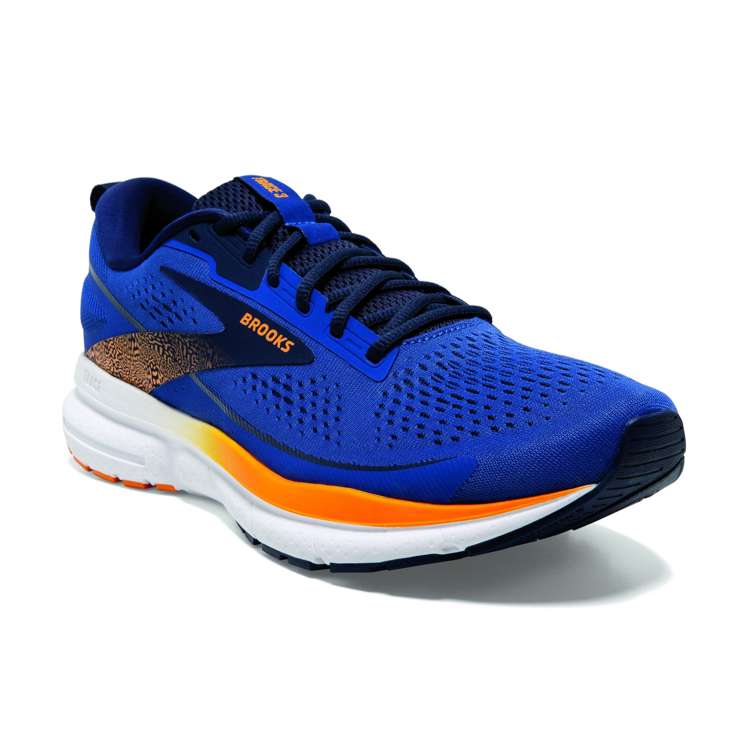 Brooks Trace 3 BLUE/PEACOAT/ORANGE Laufschuh