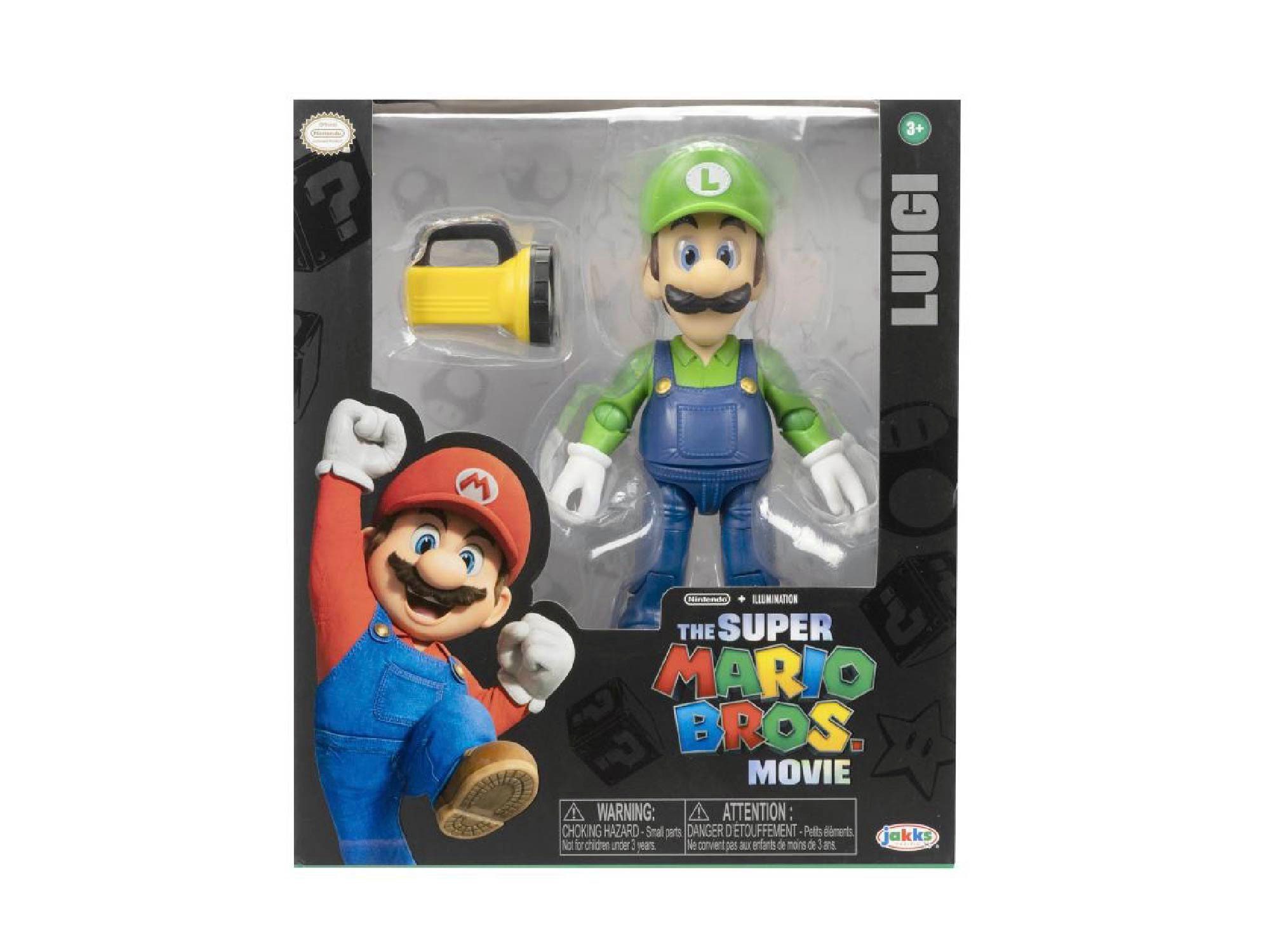 Actionfigur Nintendo Super Mario Movie Luigi Figur, 13 cm