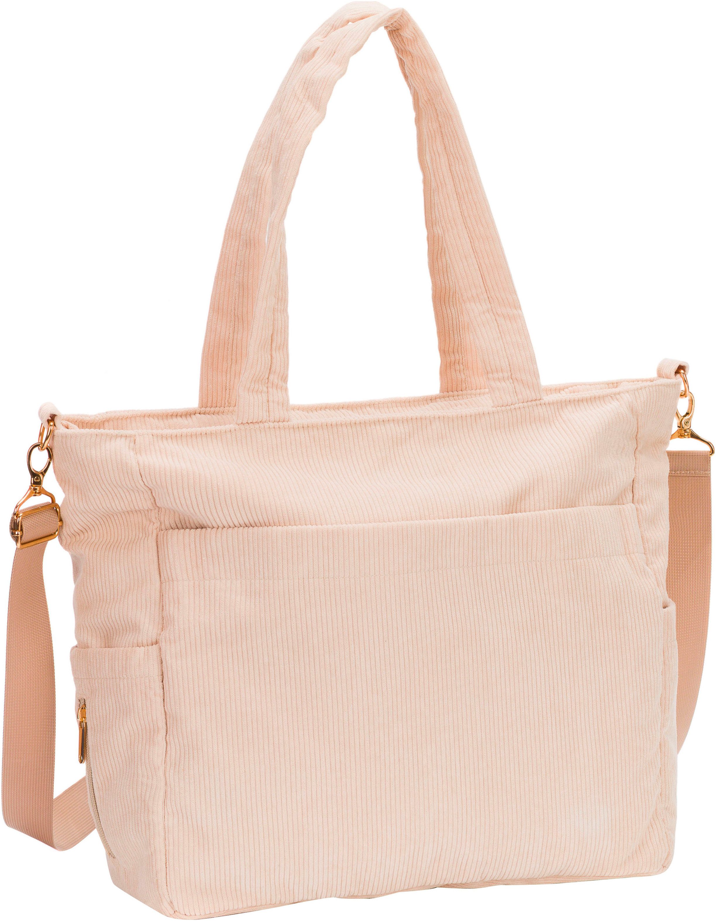 Fillikid Wickeltasche Cord, inklusive Thermotasche