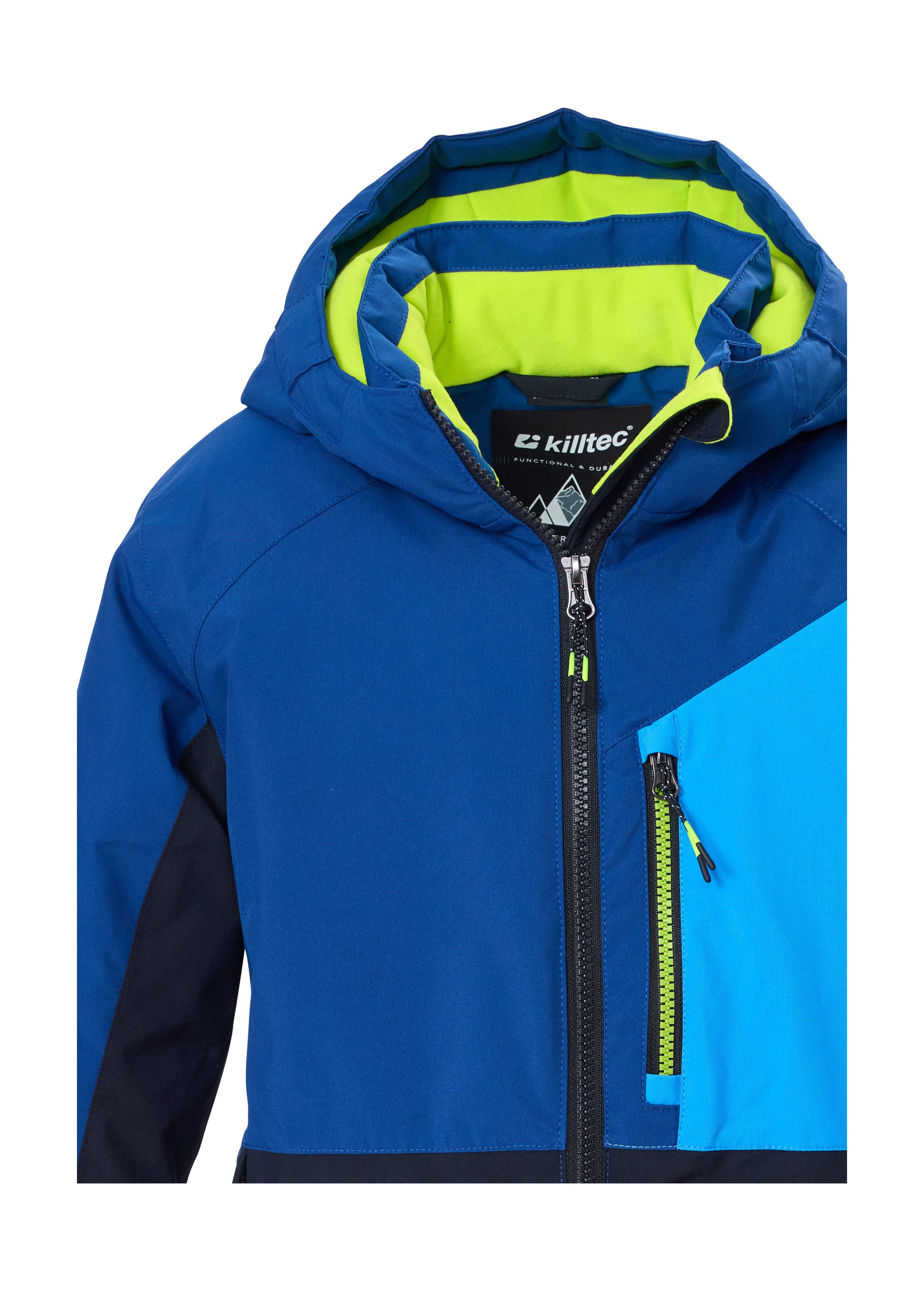 Killtec Skijacke KSW 206 BYS SKI JCKT Wind- und wasserdichte Kinderjacke, atmungsaktiv, verstellbar – Bild 3 von 5