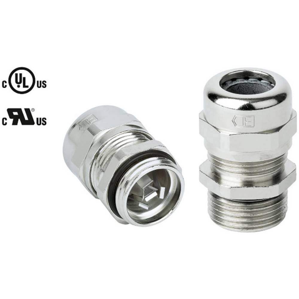 Jacob Kabelsockel EMV-Kabelverschraubung PERFECT 50.6 50.625 M/EMVD, EMV, mit Zugentlastung