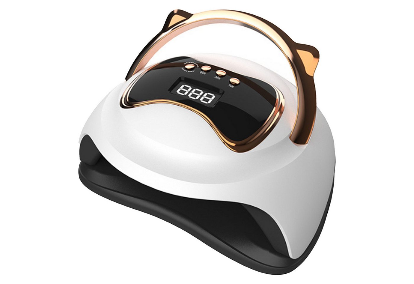 KINSI Lichthärtungsgerät 120W Professionelle UV LED Nagellampe mit 36 LEDs,4 Zeitstufen, Intelligenter Sensor - Schnell Trockner für Gel Nägel und Acryl