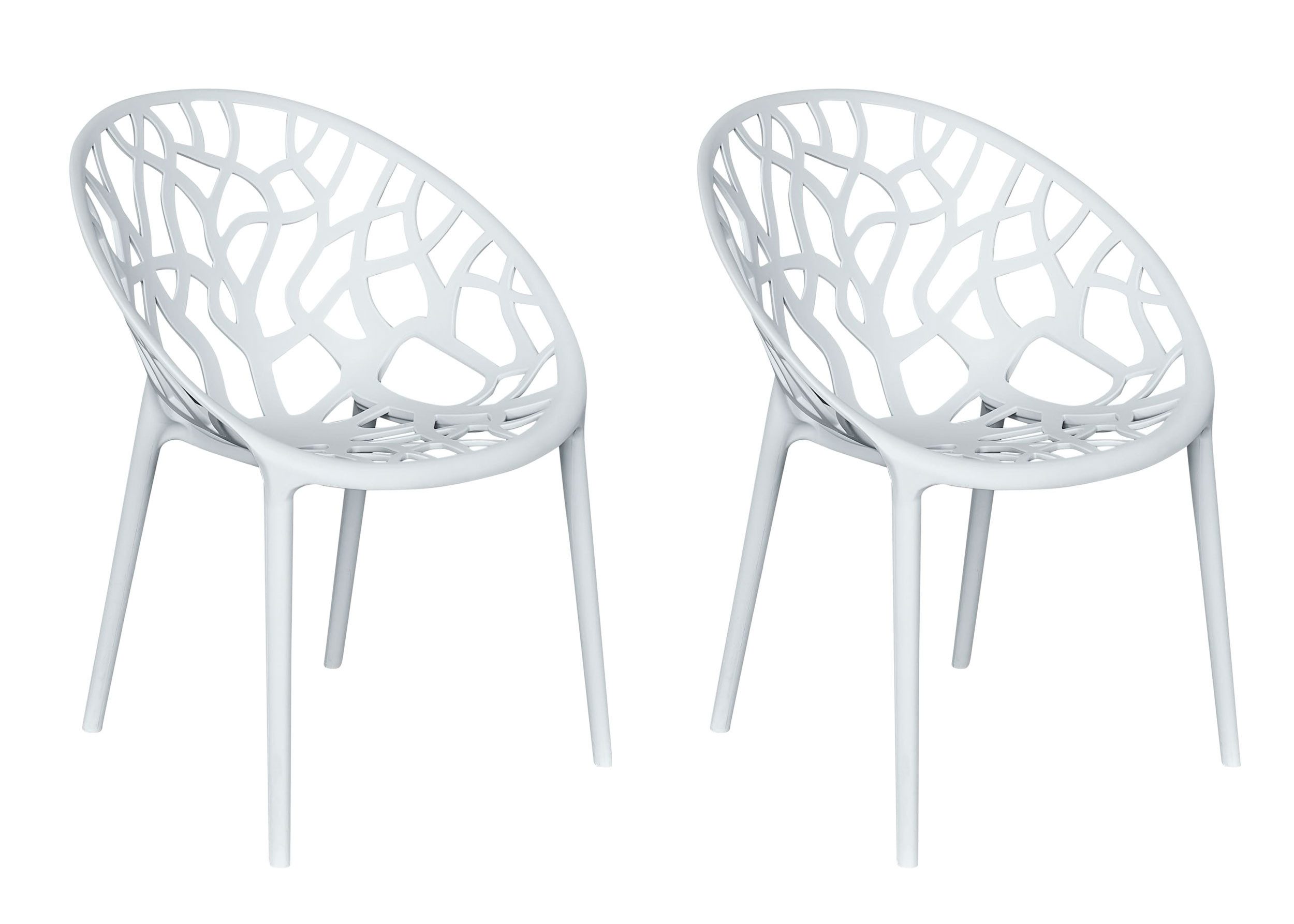 LC Garden Stapelstuhl LC Garden »Vomo« Gartenstuhl Stapelstuhl Kunststoff stapelbar (2 St)