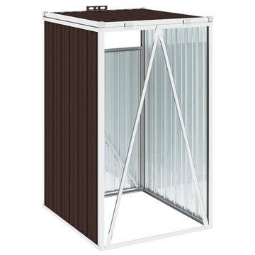 vidaXL Mülltonnenbox Mülltonnenbox, Abfalleimer72×81×121 cm Stahl