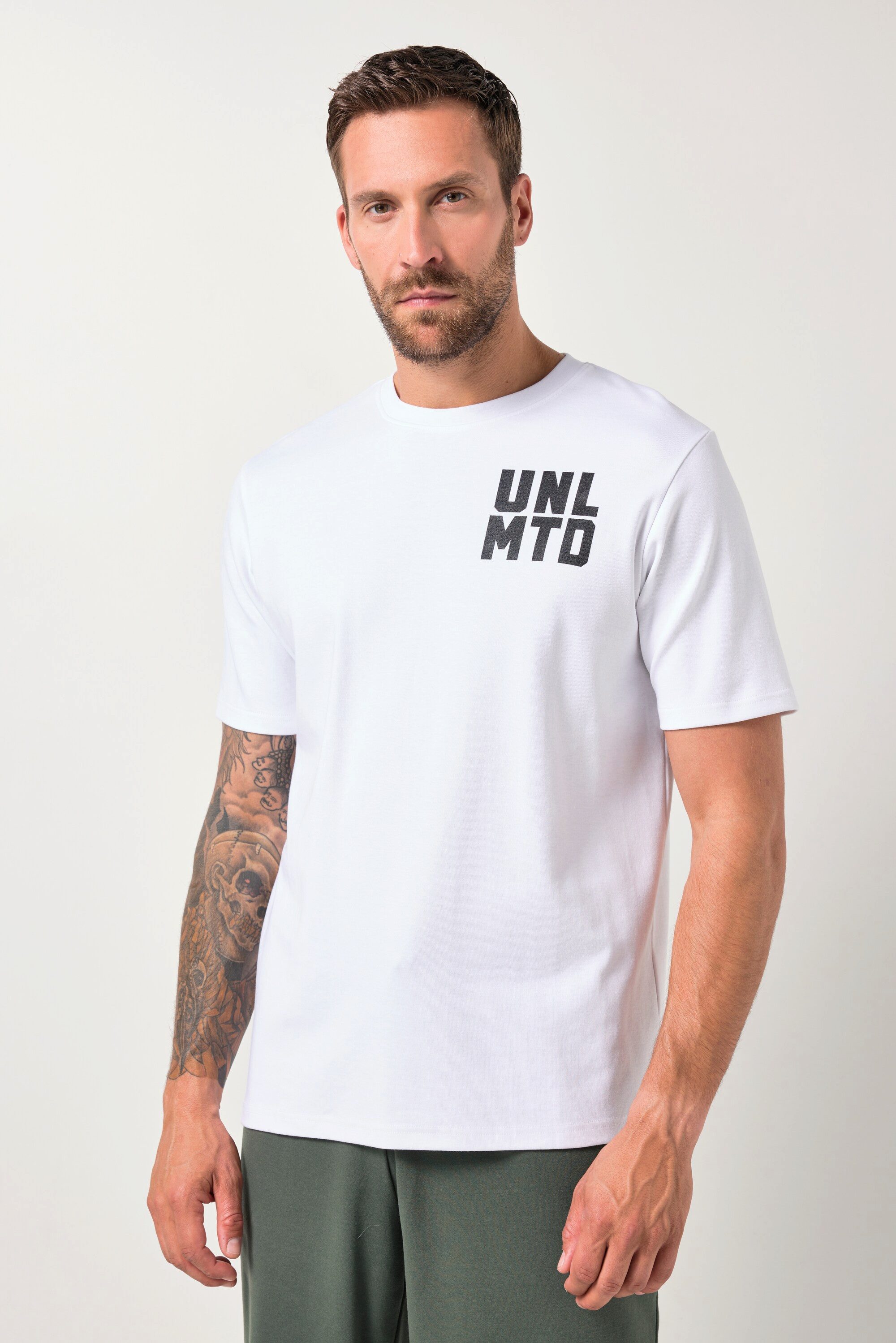 T-Shirt T-Shirt Fitness Halbarm Brustprint
