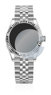 upscreen flexible Panzerglasfolie für Rolex Datejust 31, Displayschutzglas, Schutzglas Glasfolie matt entspiegelt