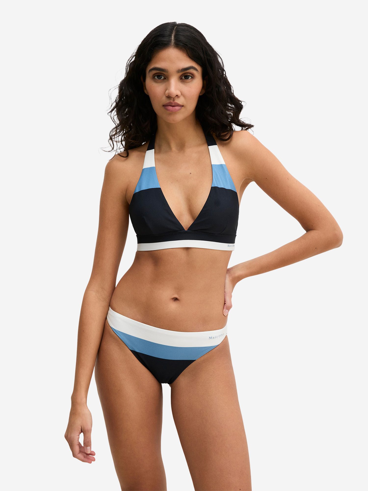 Marc O'Polo Bikini-Hose Summer Stripes Bikini Slip, Bikini Unterteil, Bikinihose