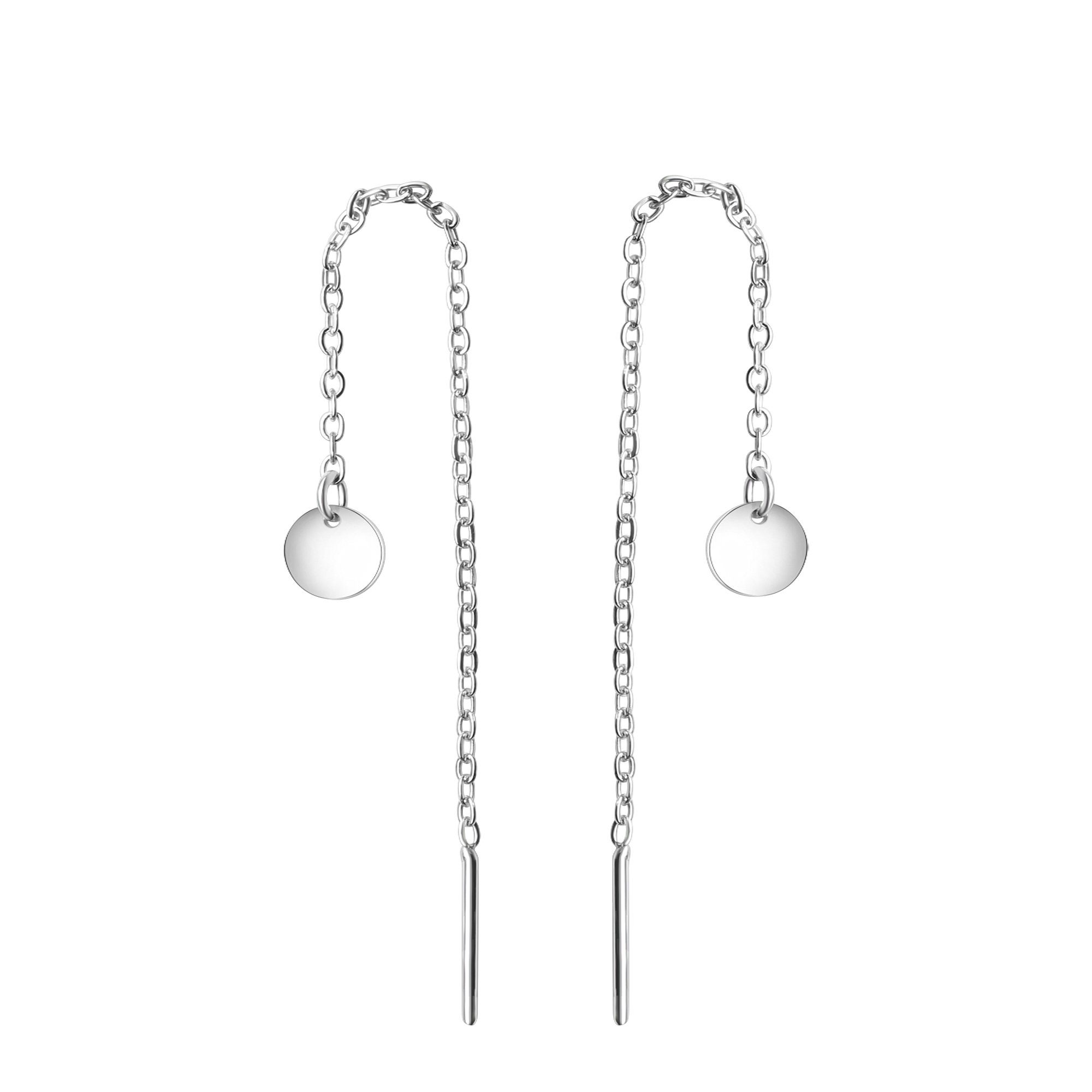 CELESTA Paar Ohrhänger 925-Sterling Silber rhodiniert