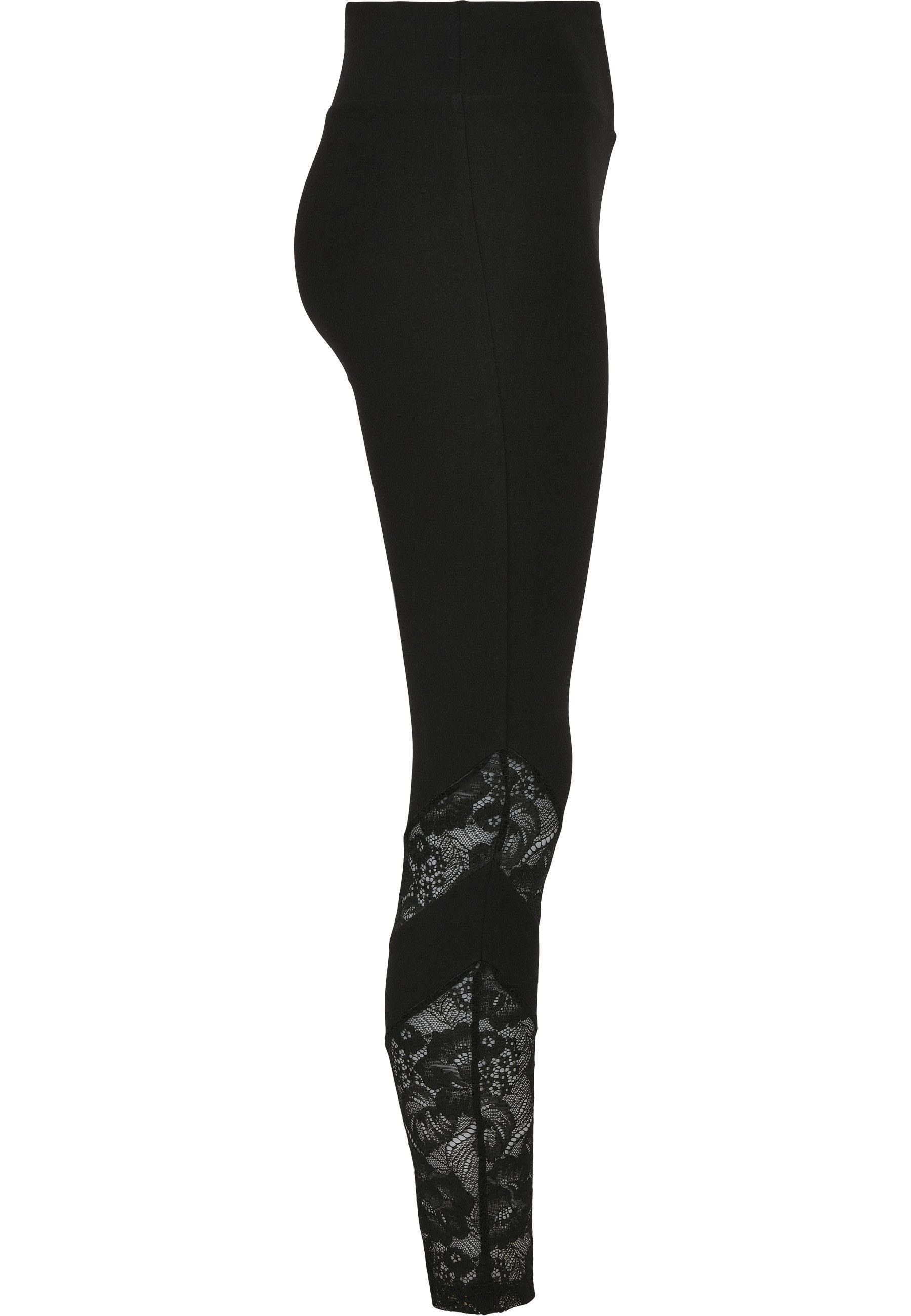 Leggings Urban Classics Damen Ladies Highwaist Lace Inset Leggings