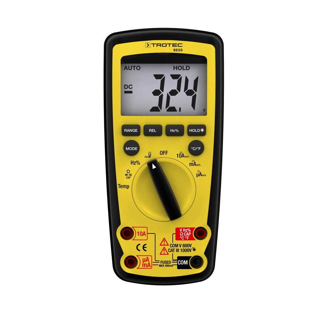 TROTEC Multimeter TROTEC Digital-Multimeter BE50