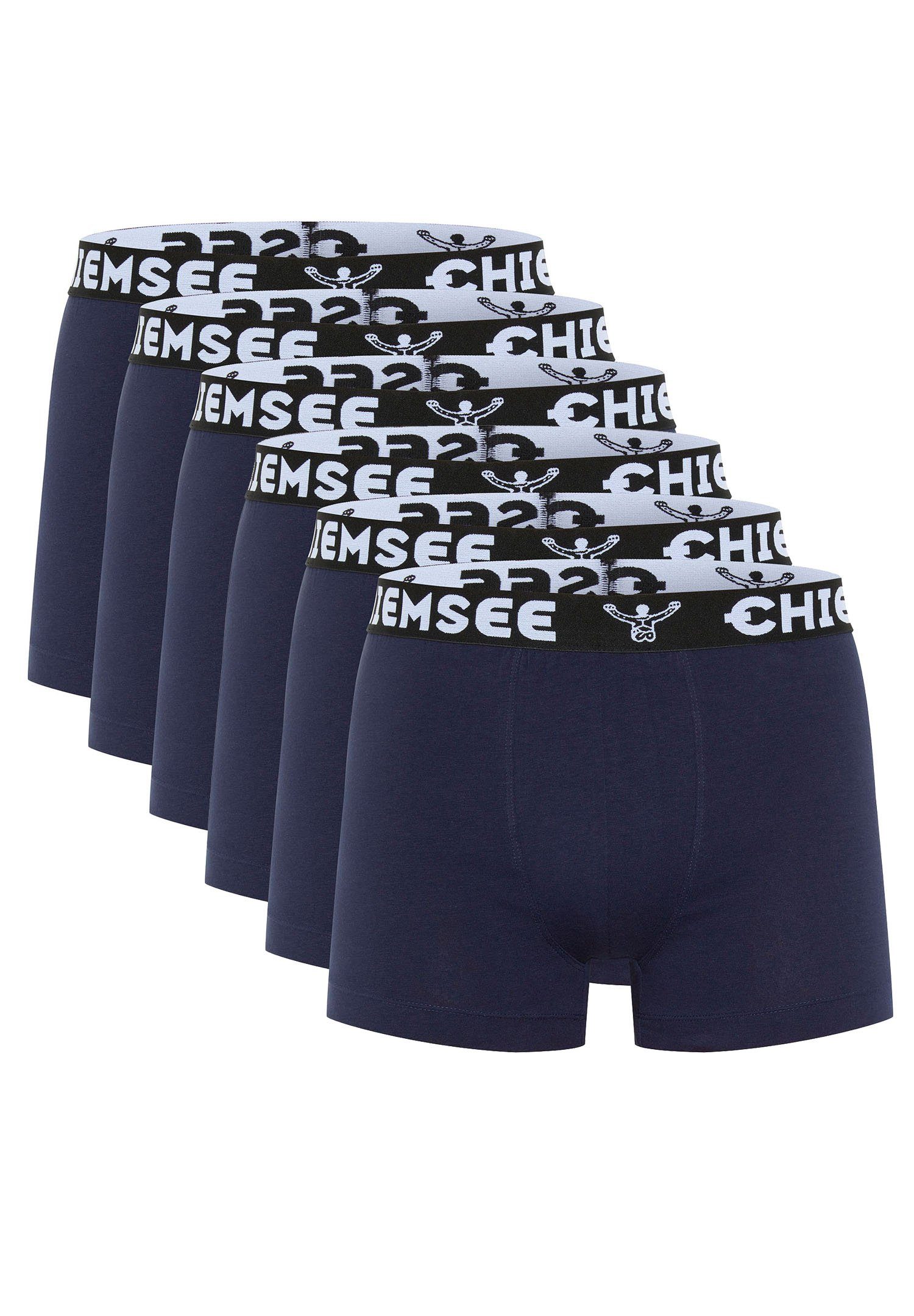 Chiemsee Boxershorts Boxer Trunks 6P (Spar-Pack, 6-St., 6er-Pack) Navy