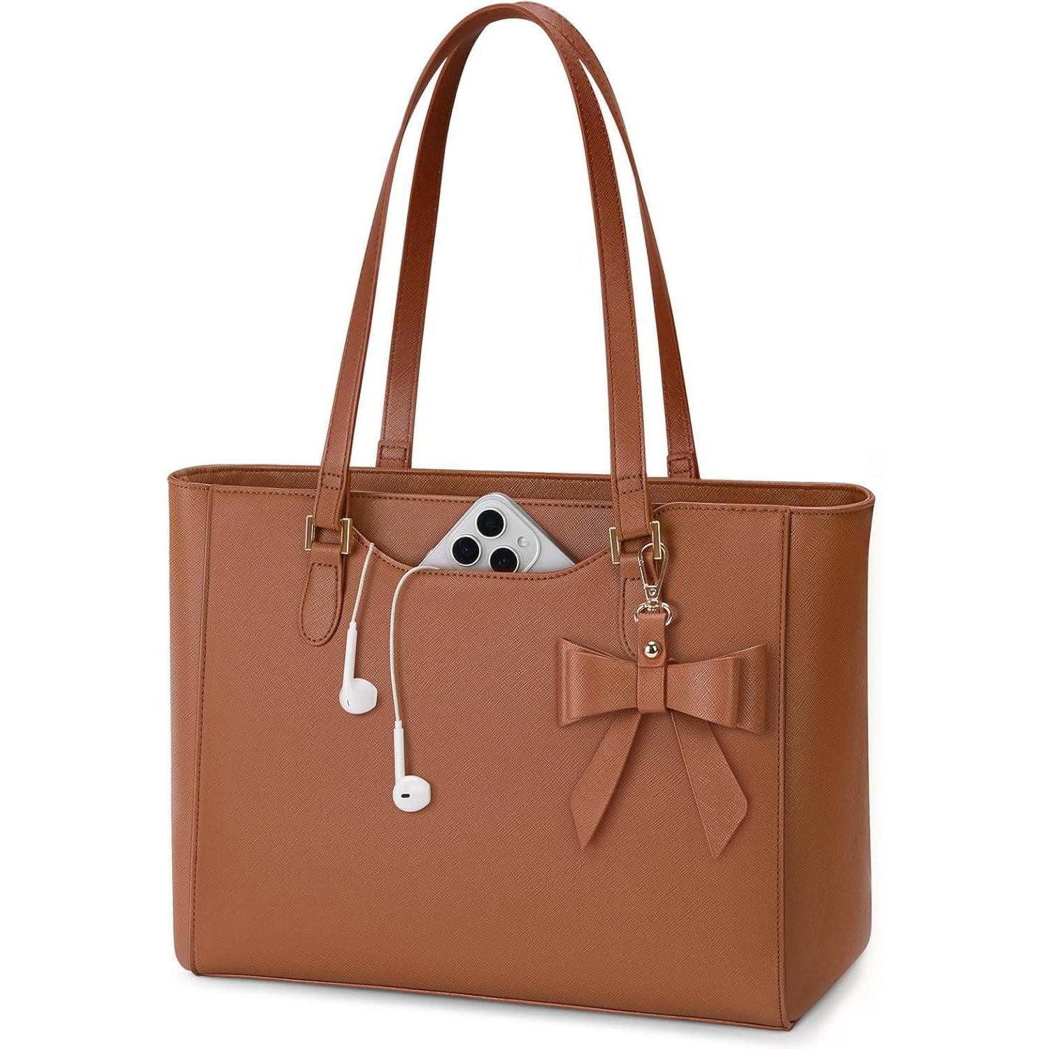 LuxusKollektion Handtasche Handtasche Damen Groß Wasserdicht Leder Tote Bag Schultertasche