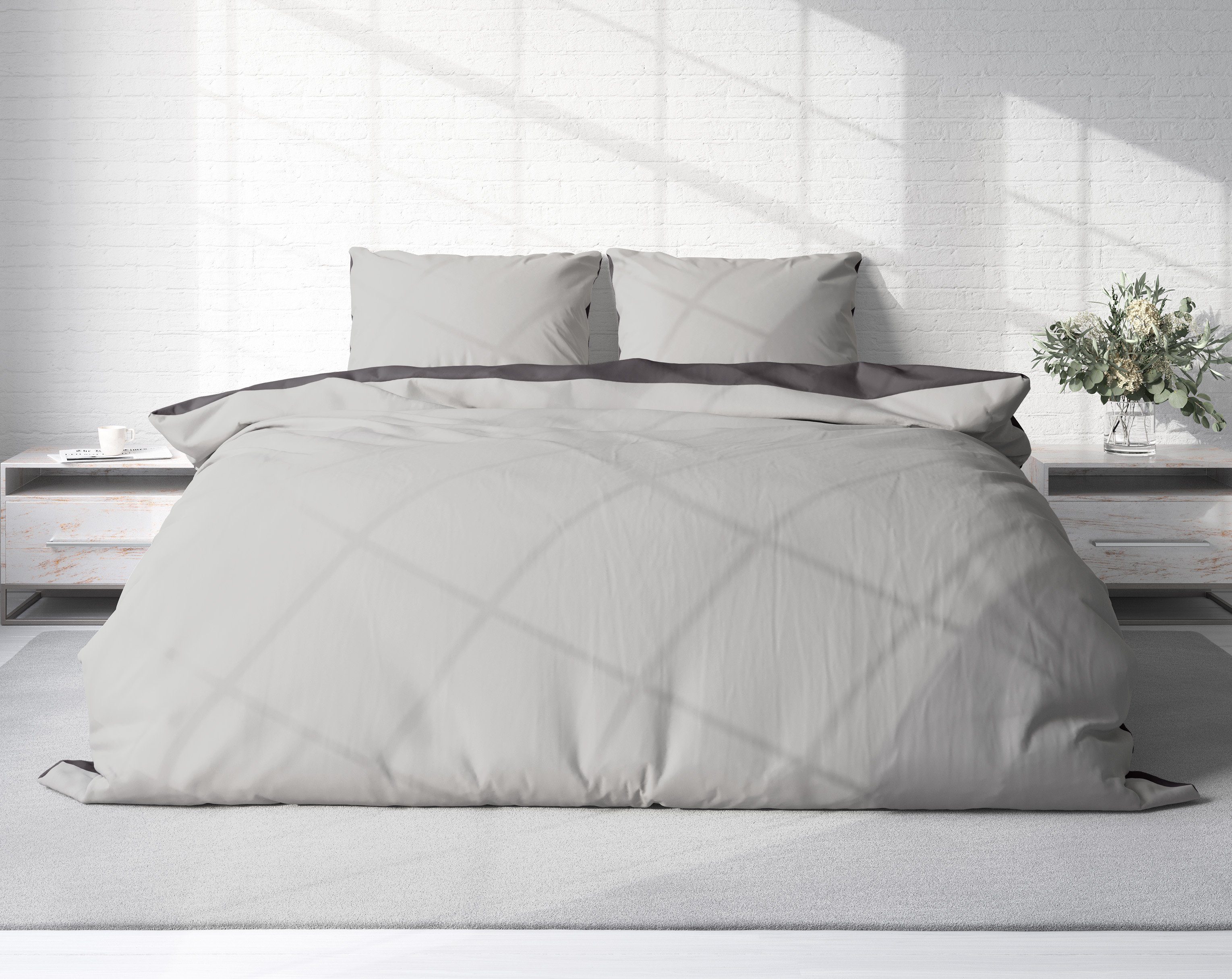 One Home Bettwäsche Doubleface, Mikrofaser, 3 günstig online kaufen
