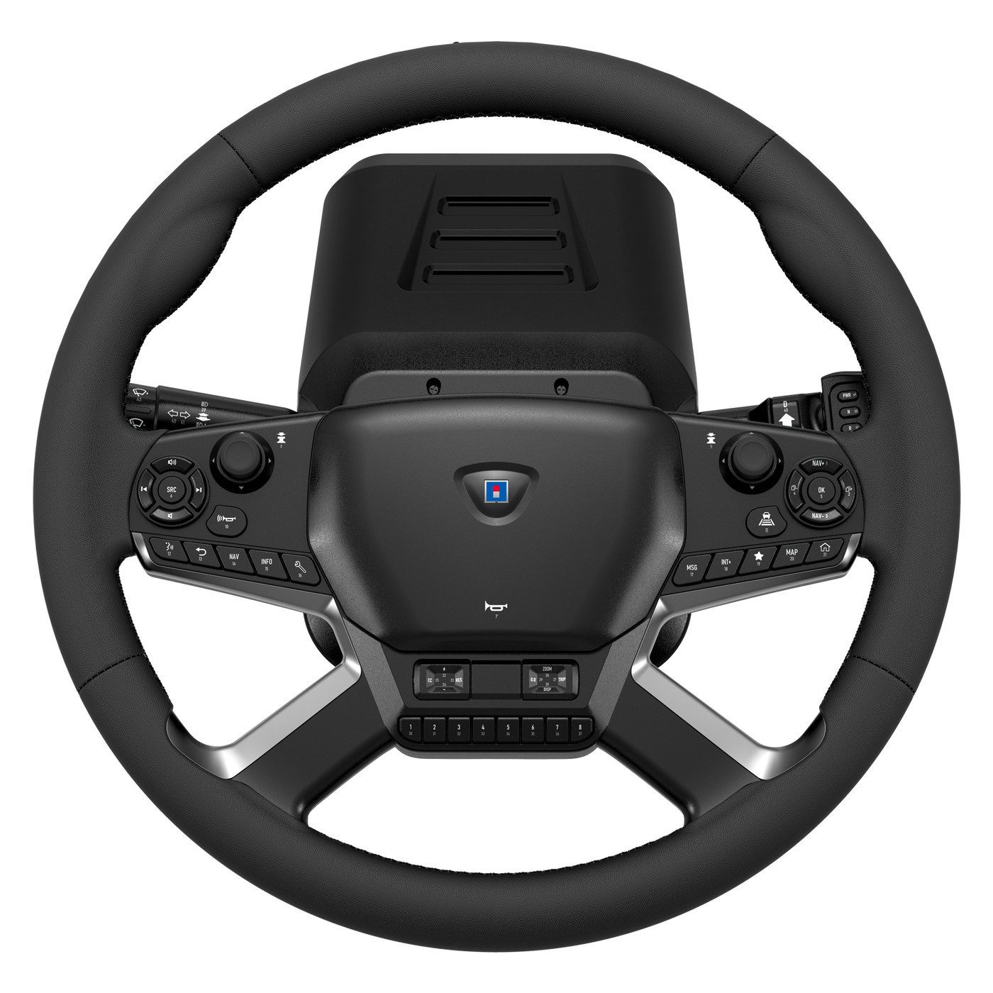 Hori Hori Force Feedback Truck Control System PC-Lenkrad