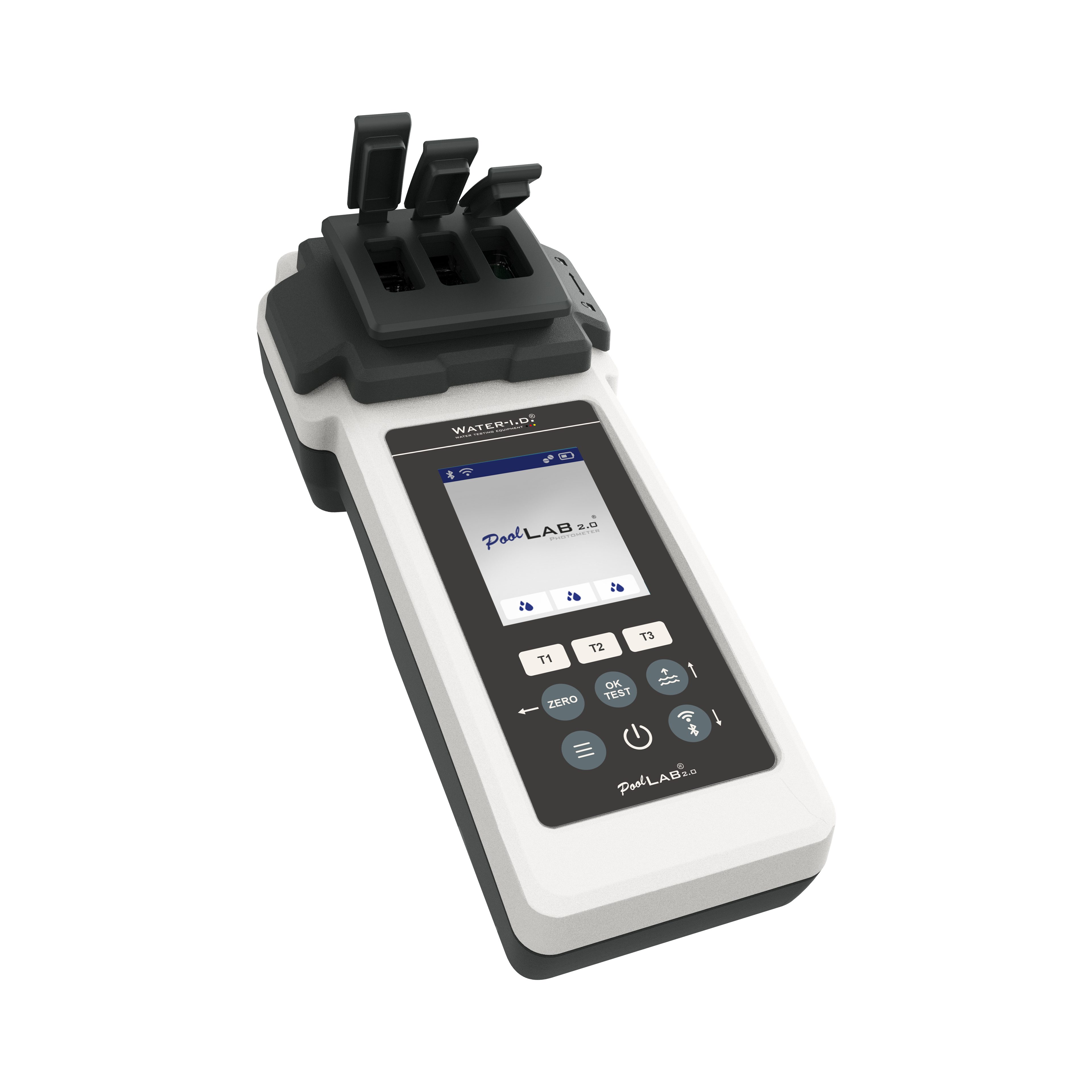 MediMuc Photometer PoolLab 2.0 mit Extra Küvette oder Extra Refill Pack oder Koffer leer