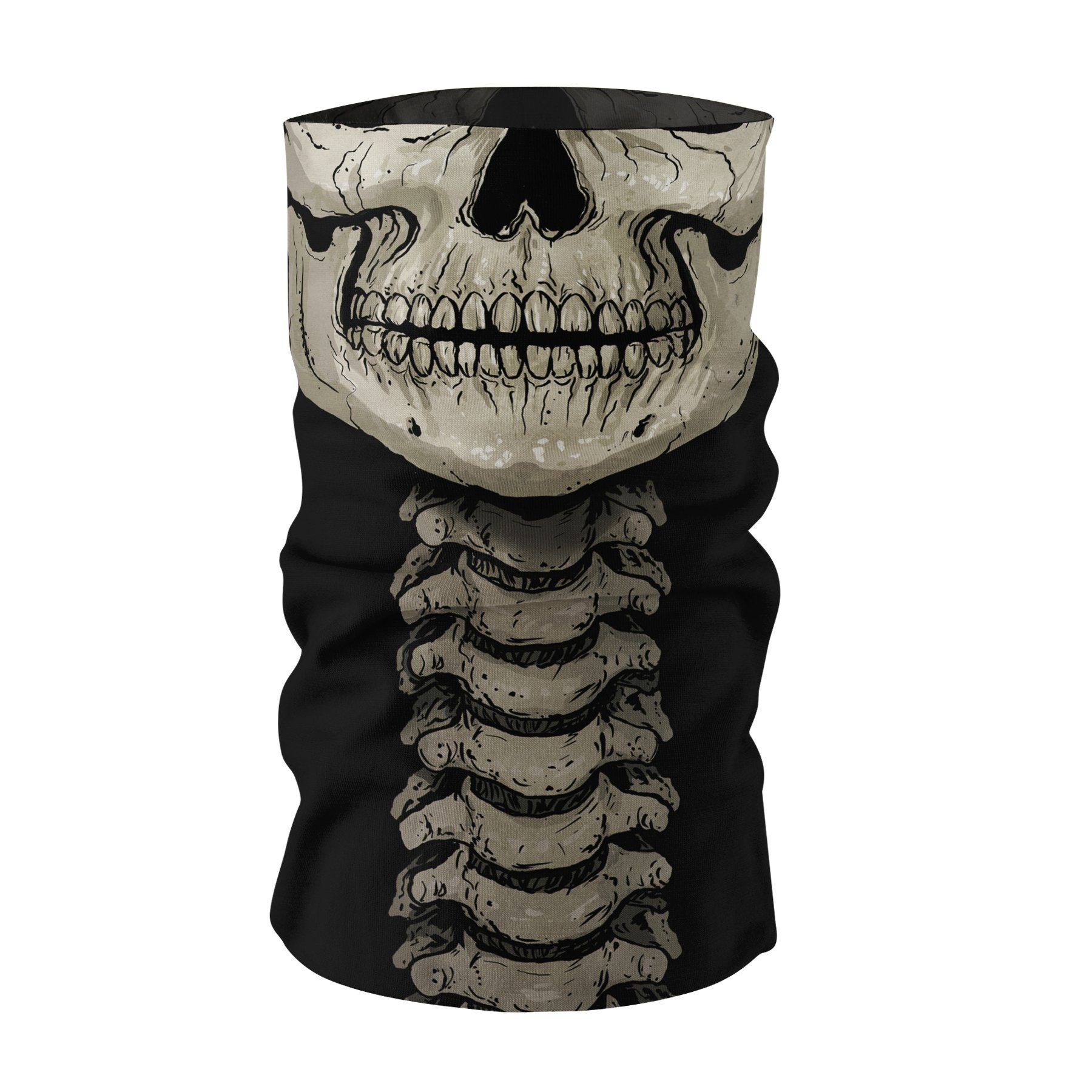 Maskworld Verkleidungsmaske »Schlauchschal Skelett«, Elastisches Halstuch  mit witzigem Aufdruck online kaufen | OTTO