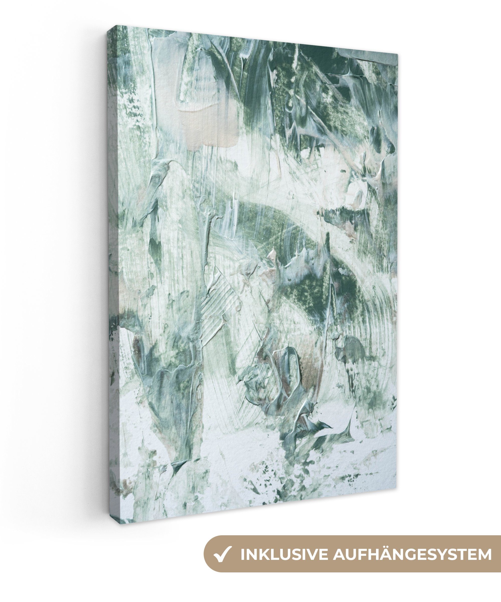 OneMillionCanvasses® Leinwandbild Gartendekoration - Farbe - günstig online kaufen