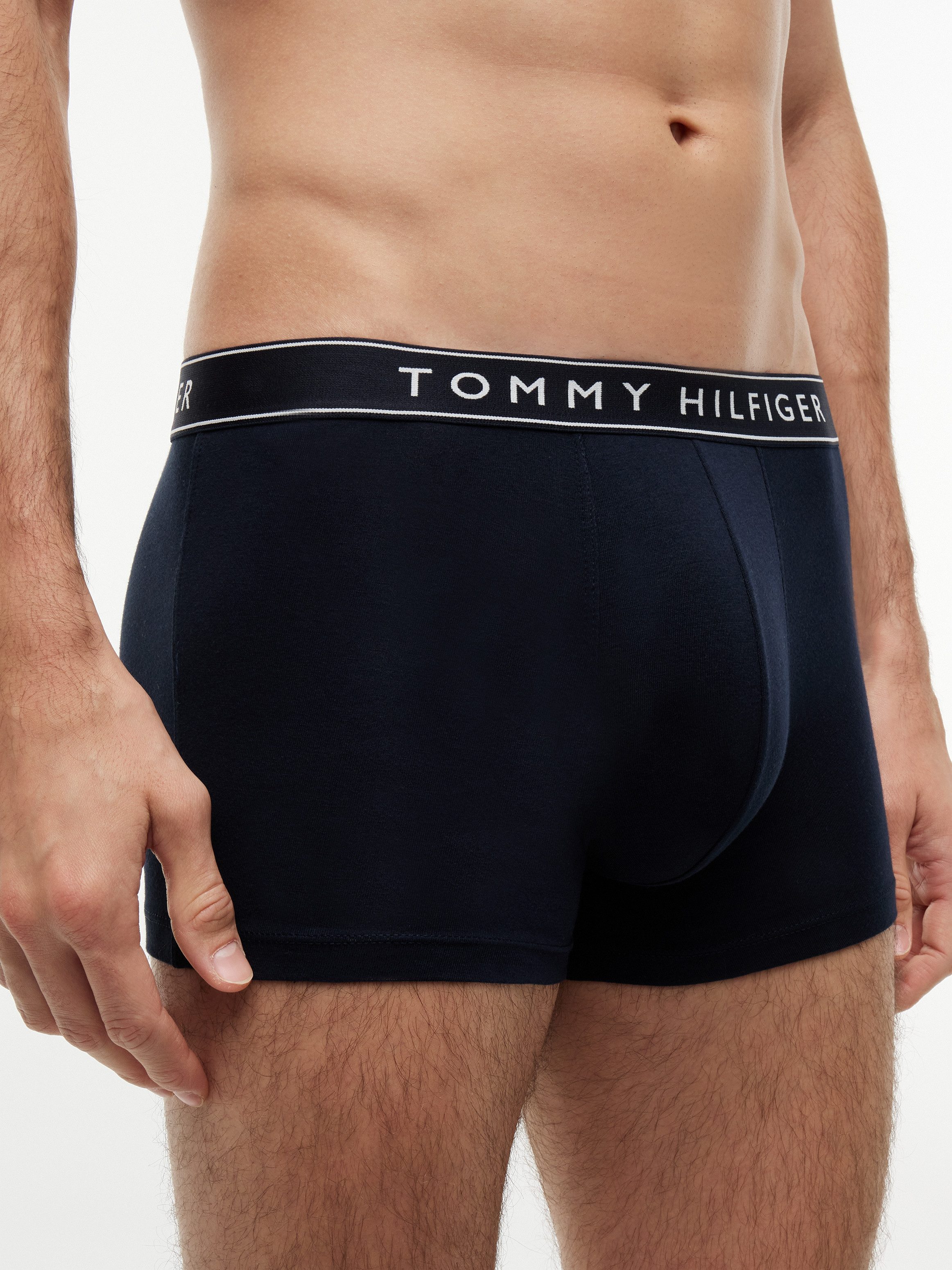 Tommy Hilfiger Underwear Trunk DTM (3-St) körpernahe Passform mit elastischem Bund